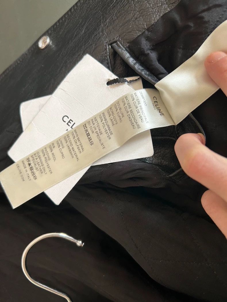 Celine Celine 21FW Cowhide Black and White Oversized Baseball Jack Size US S / EU 44-46 / 1 - 4 Thumbnail