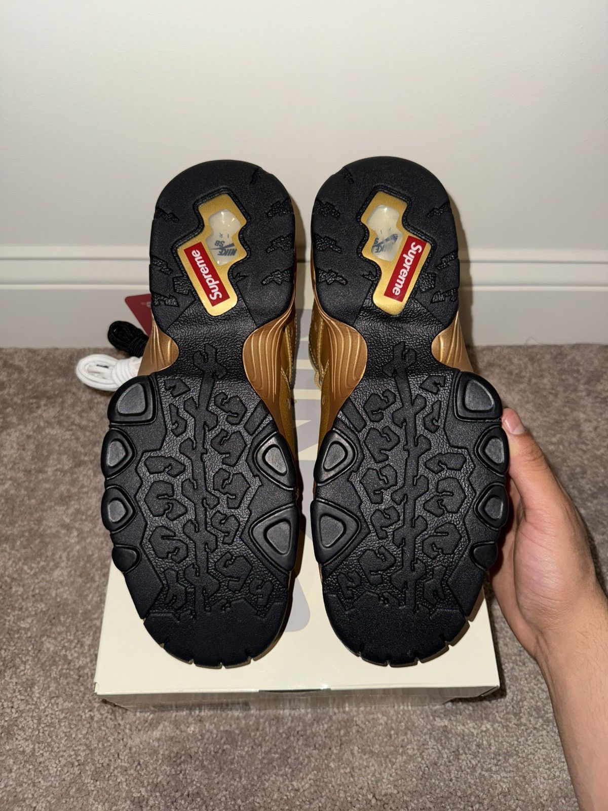 Nike × Supreme Supreme/Nike SB Air Max 2 CB '94 Low 'Metallic Gold' Size 8 Size US 8 / EU 41 - 9 Thumbnail