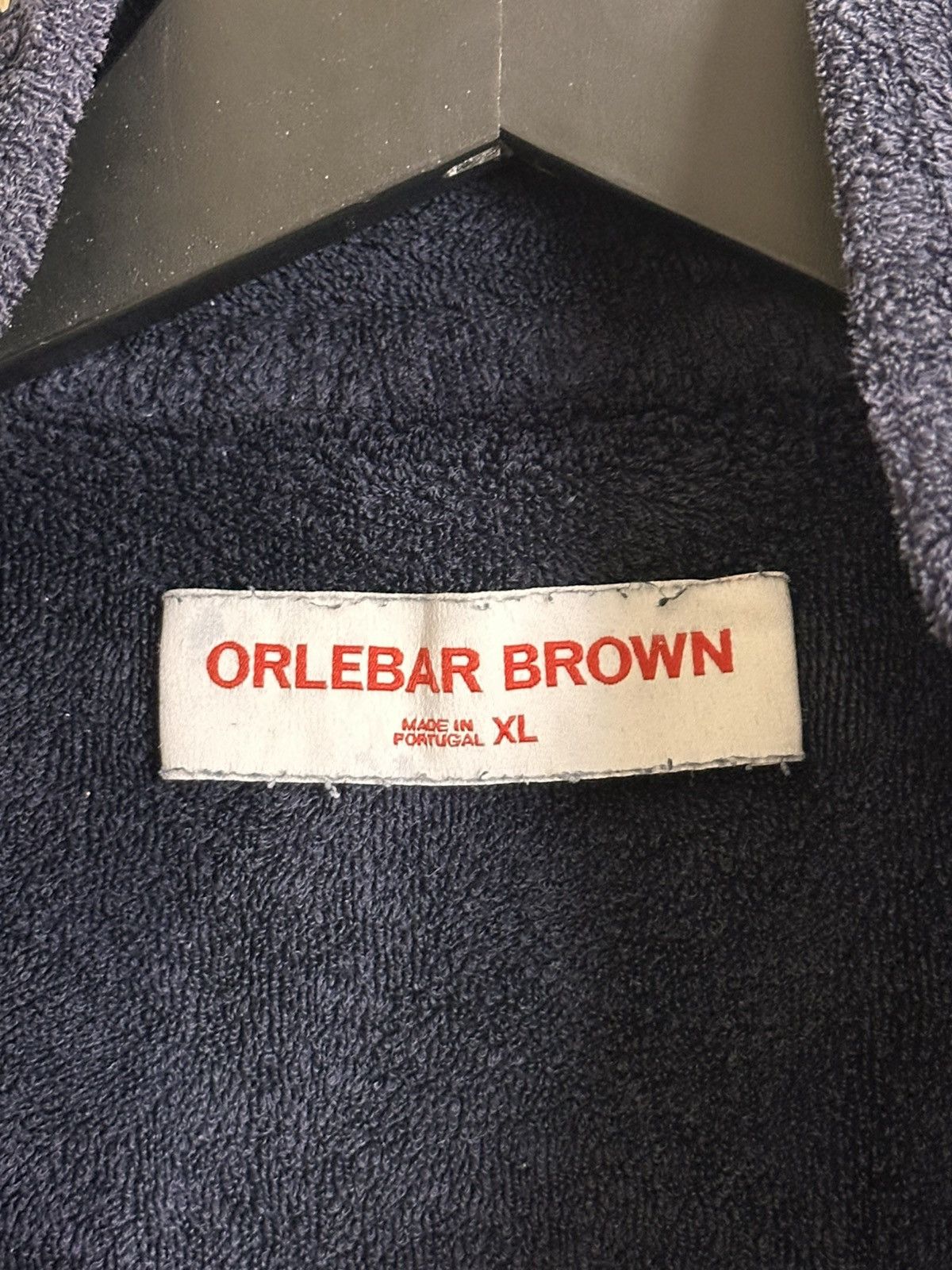 Orlebar Brown 🔥 Orlebar Brown Striped Terry Polo T Shirt Beach Surf Swim Size US XL / EU 56 / 4 - 3 Thumbnail
