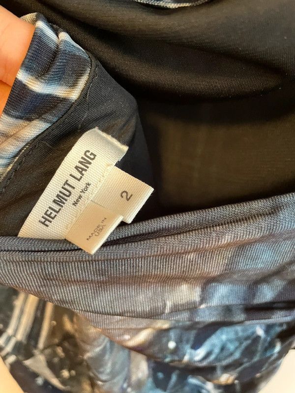 Helmut Lang Helmut Lang Body Con Dress with Cool Print Size XS / US 0-2 / IT 36-38 - 4 Thumbnail