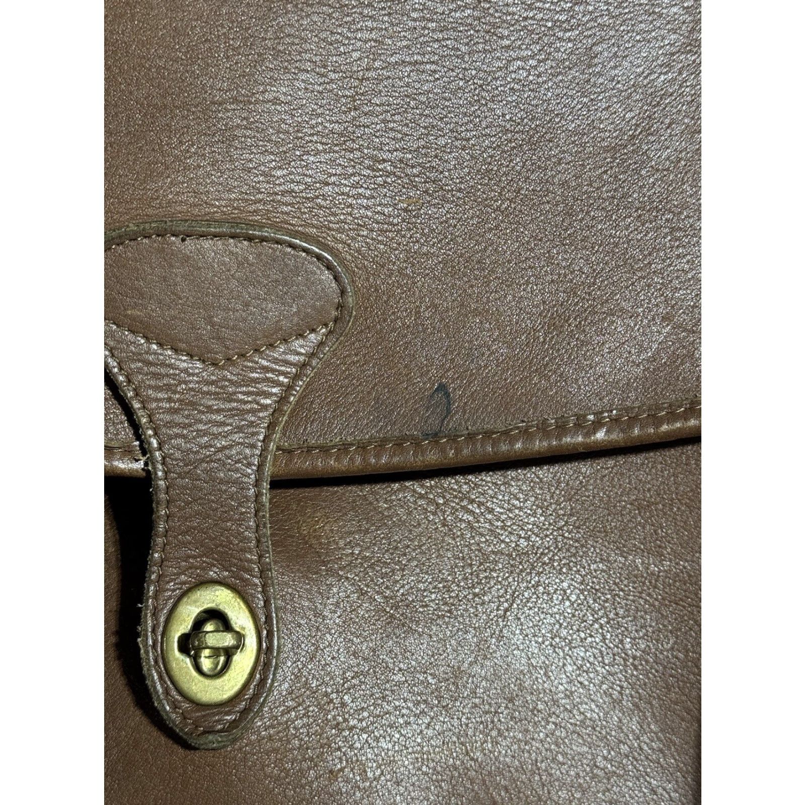 George VINTAGE Jack Georges USA Leather chestnut brown professional Attaché briefcase Bag Size ONE SIZE - 3 Thumbnail