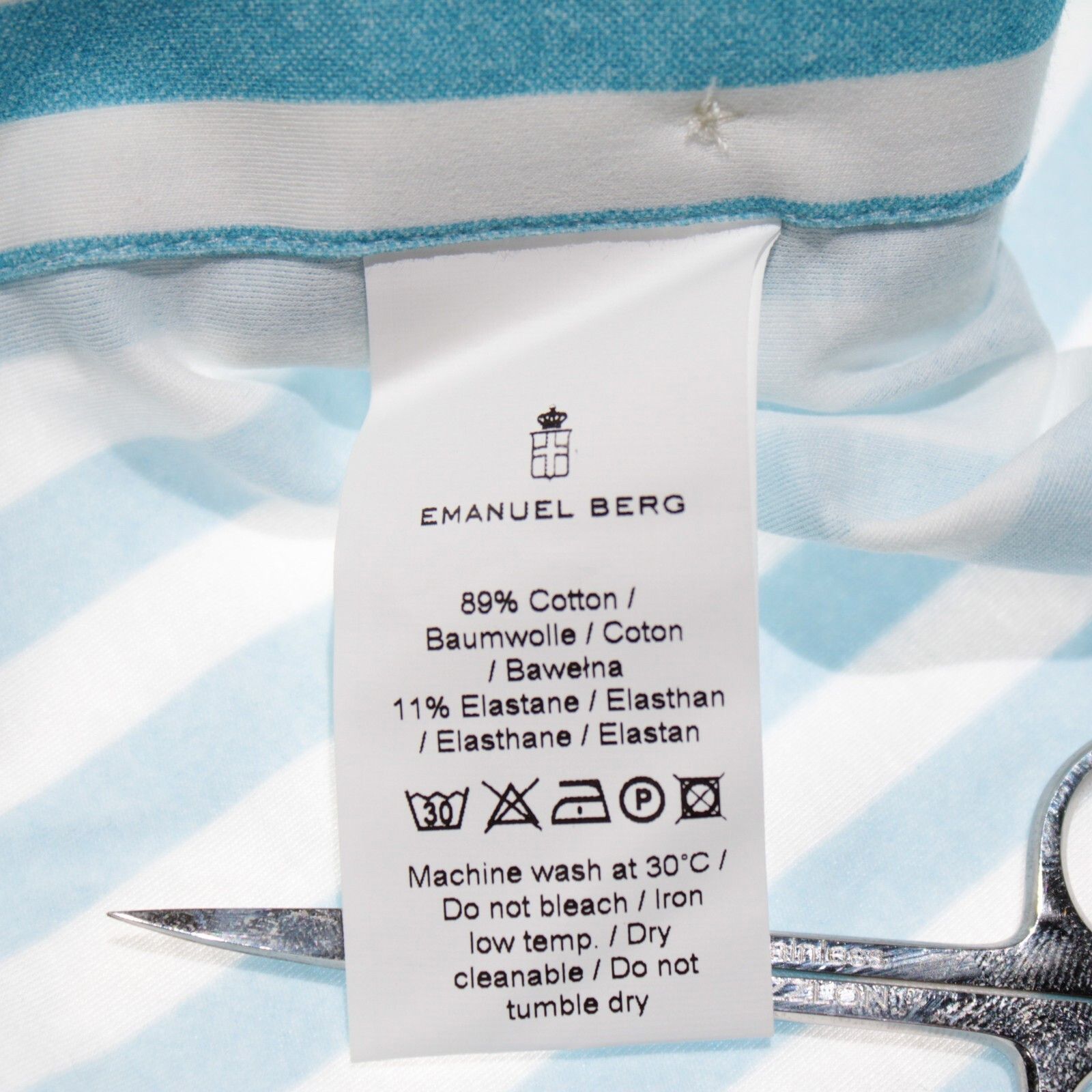 Other Emanuel Berg New with tags Shirt Size L US In Blue Size US L / EU 52-54 / 3 - 9 Thumbnail