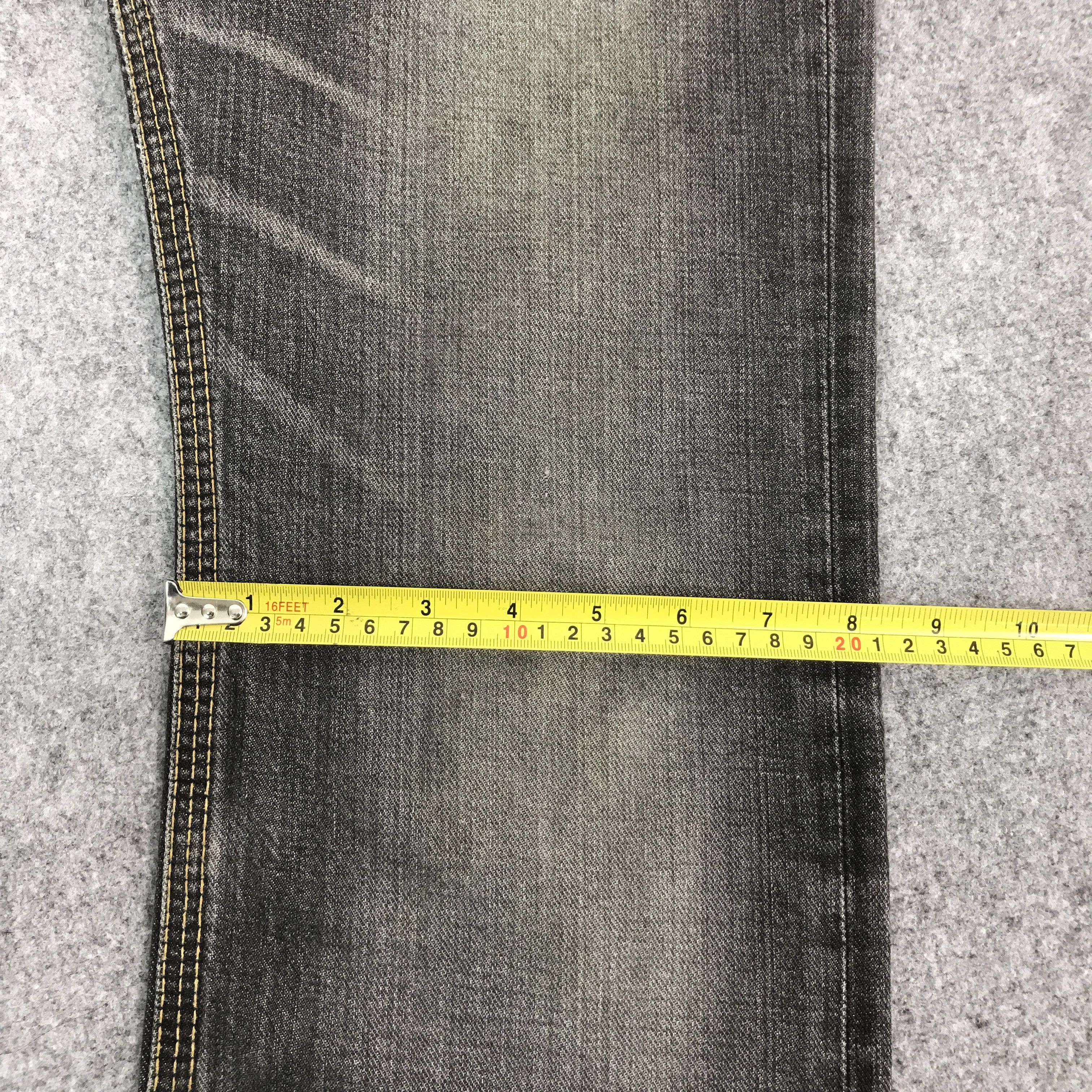 Japanese Brand EDWIN DISTRESSED BLACK DENIM PANTS Size US 28 / EU 44 - 12 Thumbnail