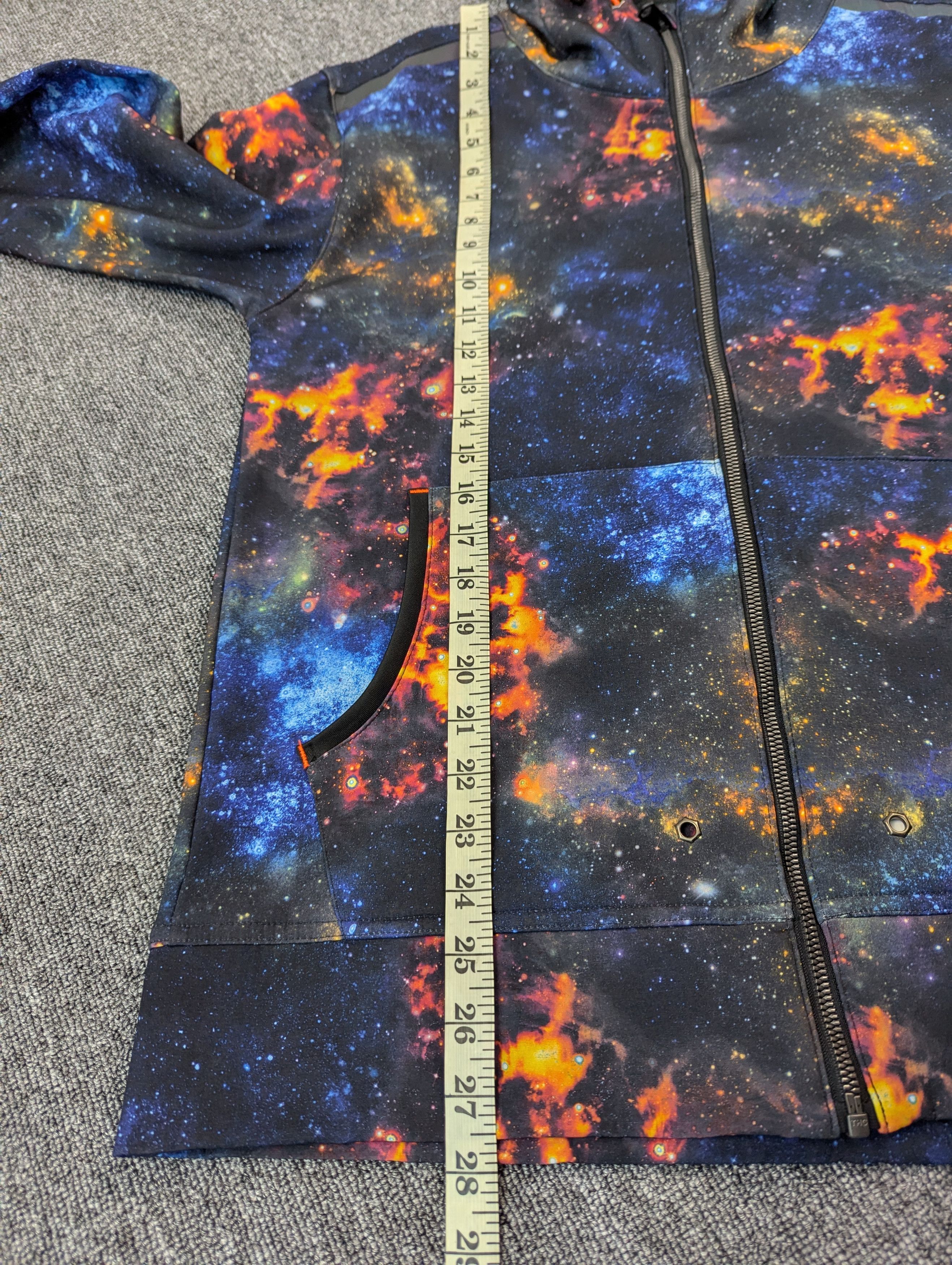 Japanese Brand Japanese Brand Find Out Galaxy Printed Hoodie Zipper Jacket Size US M / EU 48-50 / 2 - 18 Thumbnail