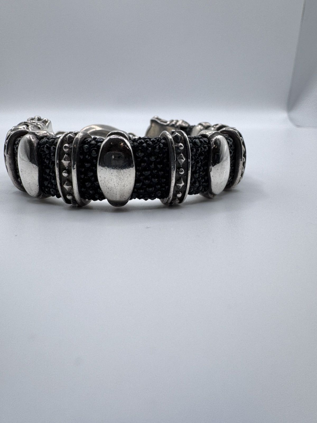 King Baby Studio King Baby Studio .925 Sterling Silver & Stingray Bracelet Size ONE SIZE - 5 Thumbnail