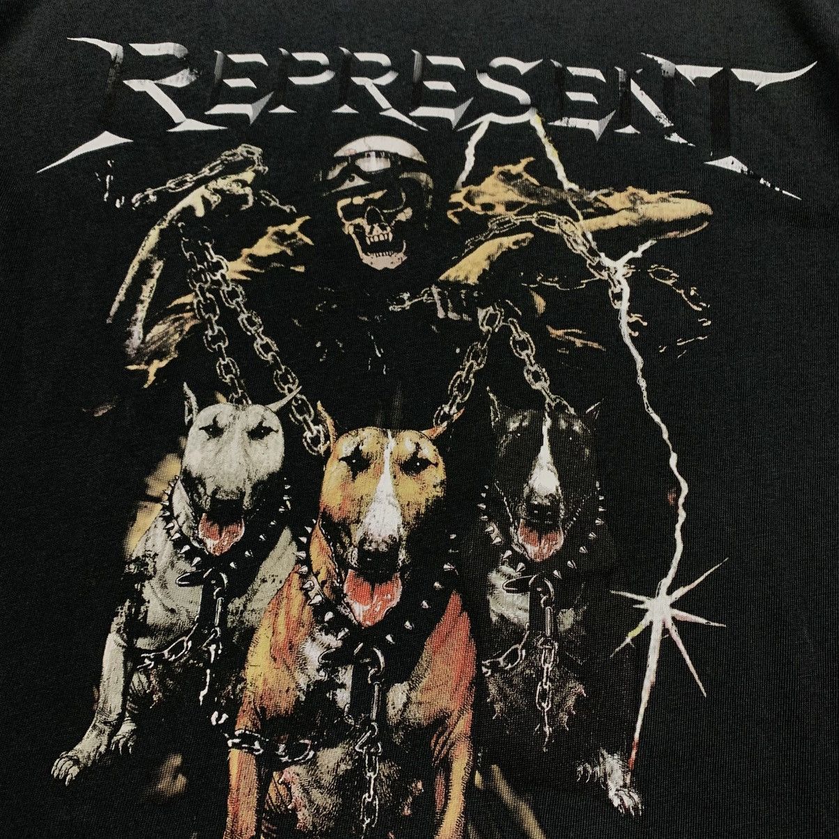 Represent Clo. Represent Small Terrier Tension Vintage Black Tee Size US S / EU 44-46 / 1 - 3 Thumbnail