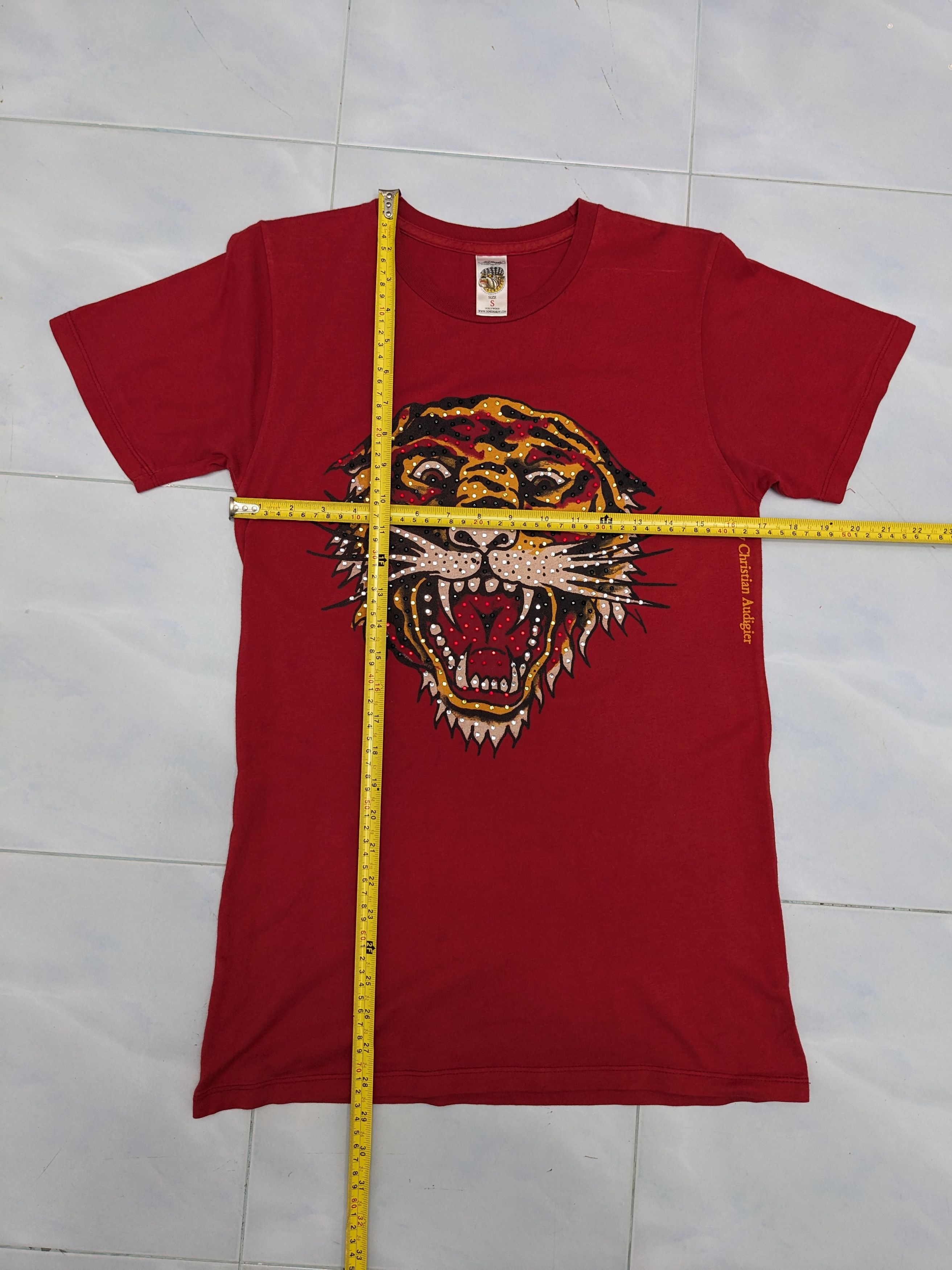 Ed Hardy ED HARDY CHRISTIAN AUDIGIER TIGER TSHIRT Size US S / EU 44-46 / 1 - 7 Thumbnail