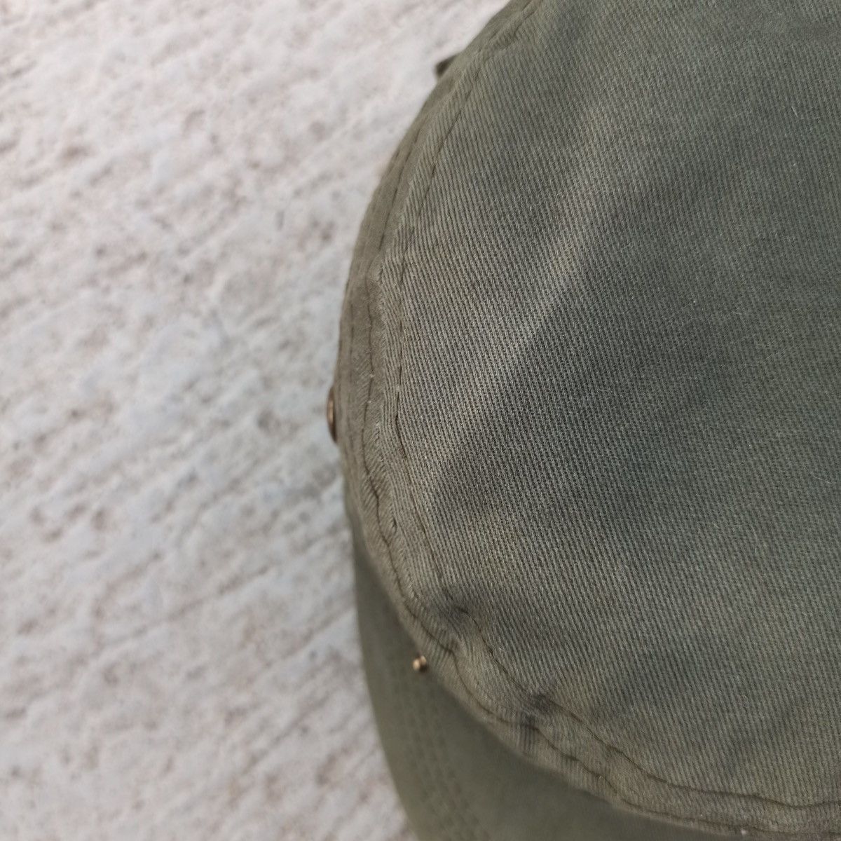 Unsound Rags Army green cadet hat. Unique design Size ONE SIZE - 14 Thumbnail