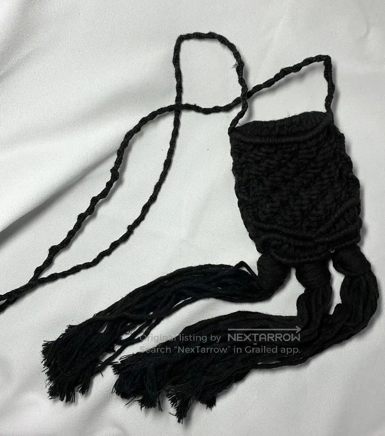 Undercover undercover Shield skull woven small bag, change purse Size ONE SIZE - 3 Thumbnail