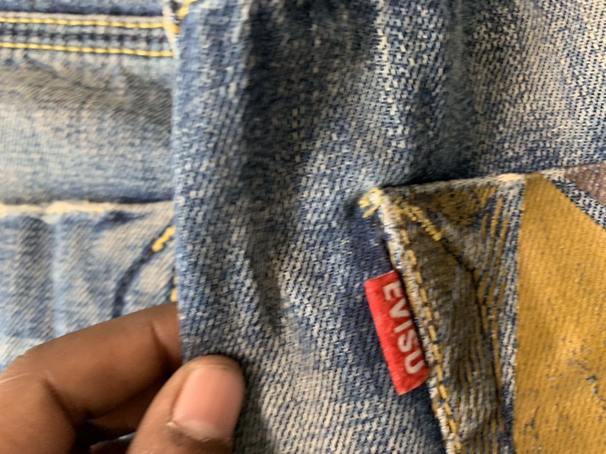 Japanese Brand Vintage Evisu inspired denim Size US 34 / EU 50 - 6 Thumbnail