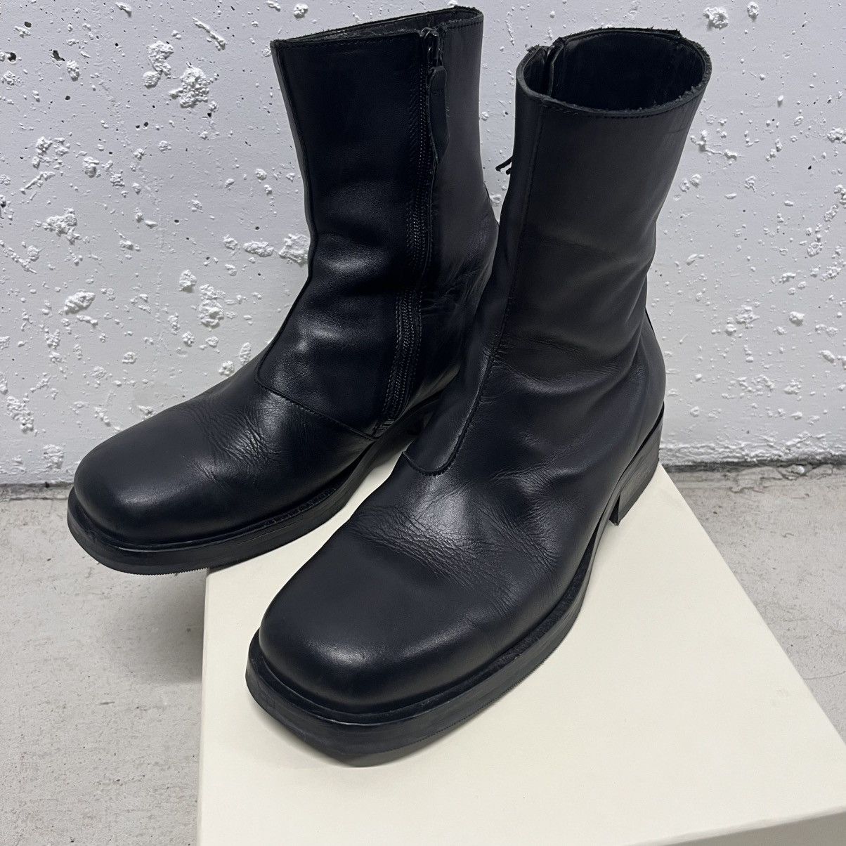 Our Legacy Our Legacy Cuban Boots Black EU42 | Grailed