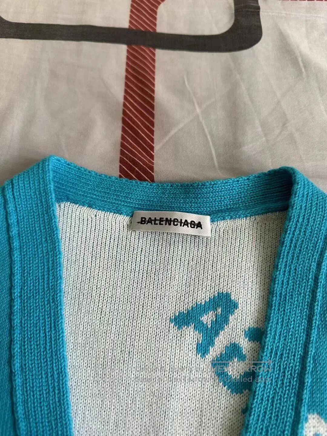 Balenciaga Balenciaga Barrage print cardigan| Size S / US 4 / IT 40 - 2 Thumbnail