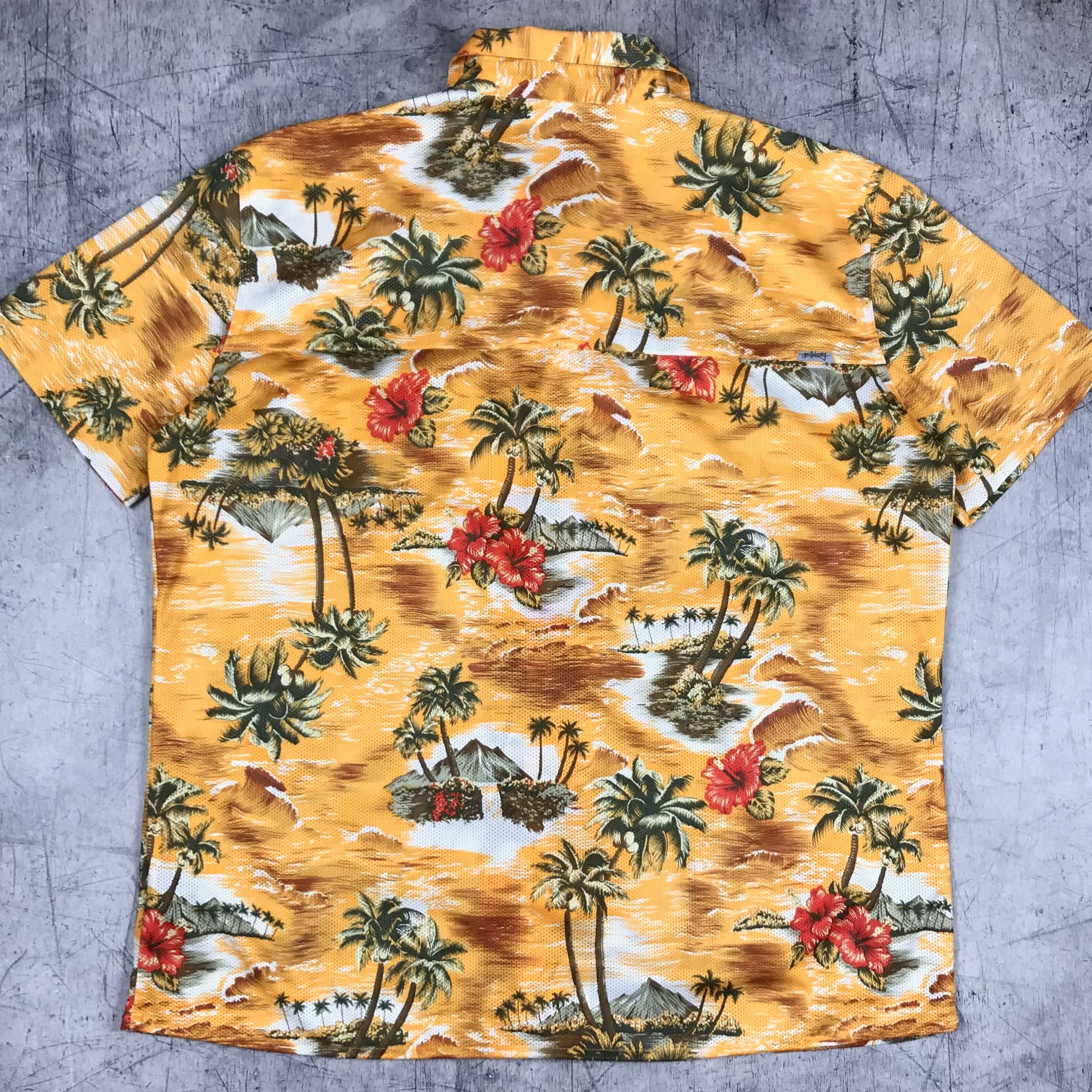 Billabong Y2K Billabong Hong Kong Hawaii SS Shirt Size US XL / EU 56 / 4 - 3 Thumbnail
