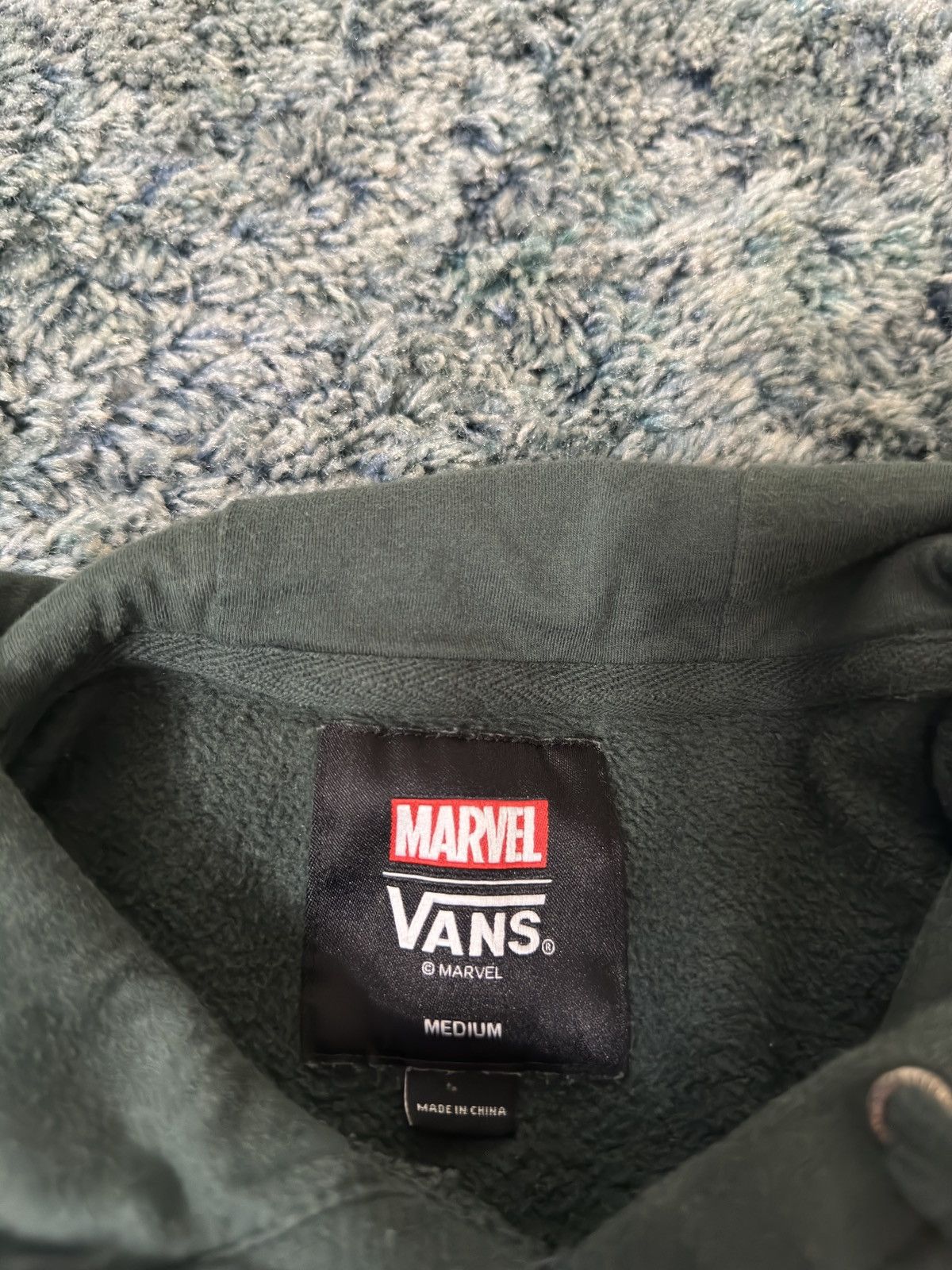 Marvel Comics Vans Marvel Exclusive She-Hulk M Green Pullover Hoodie Size US M / EU 48-50 / 2 - 8 Thumbnail