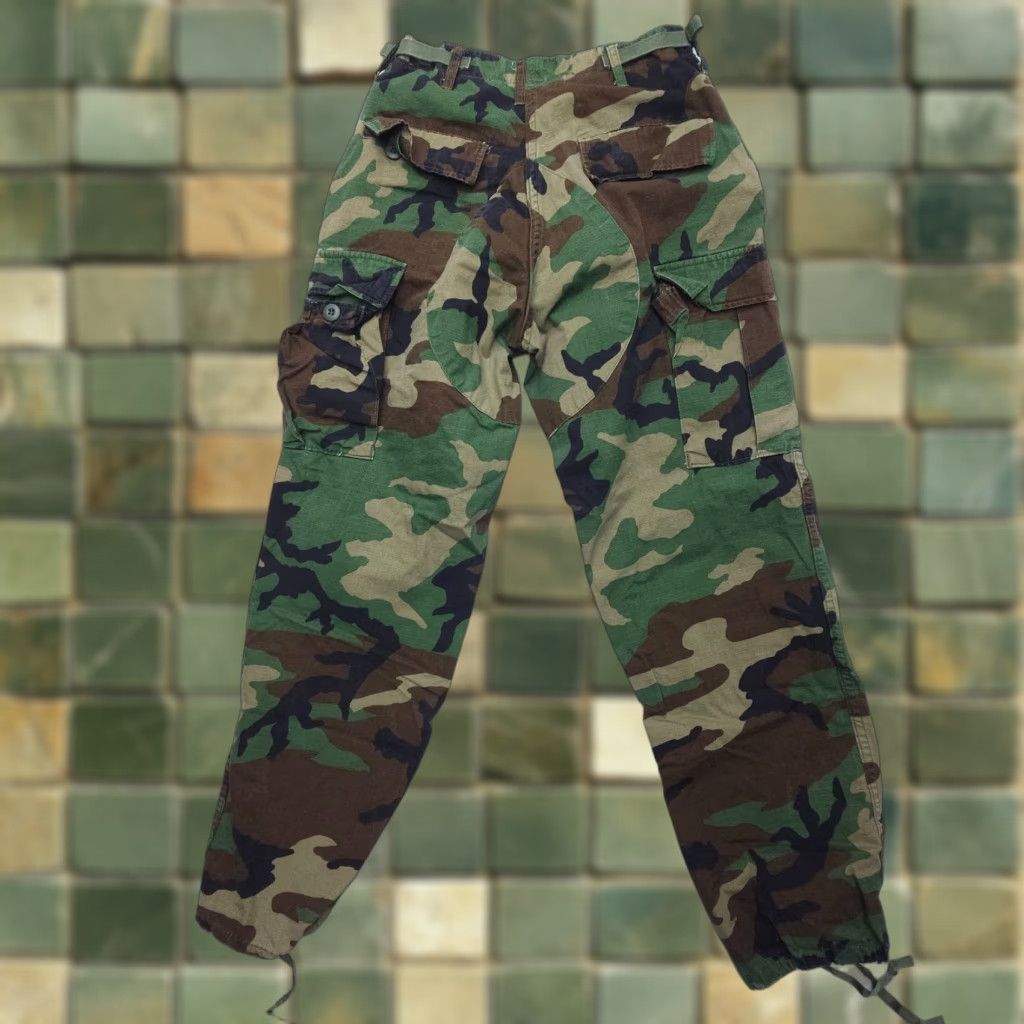 Propper PROPPER Cargo Pants Pants Cargo Adult Small Green Camo Cargo Combat Work Jeans Cotton Canvas Military Green Army Pocket Straight Regular Men Size US 29 - 1 Thumbnail