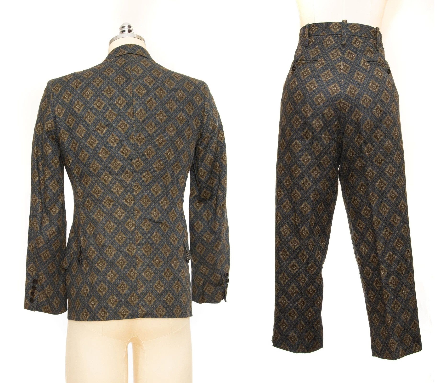 Yohji Yamamoto Yohji Yamamoto POUR HOMME Suit Made in Japan Size 40R - 2 Thumbnail