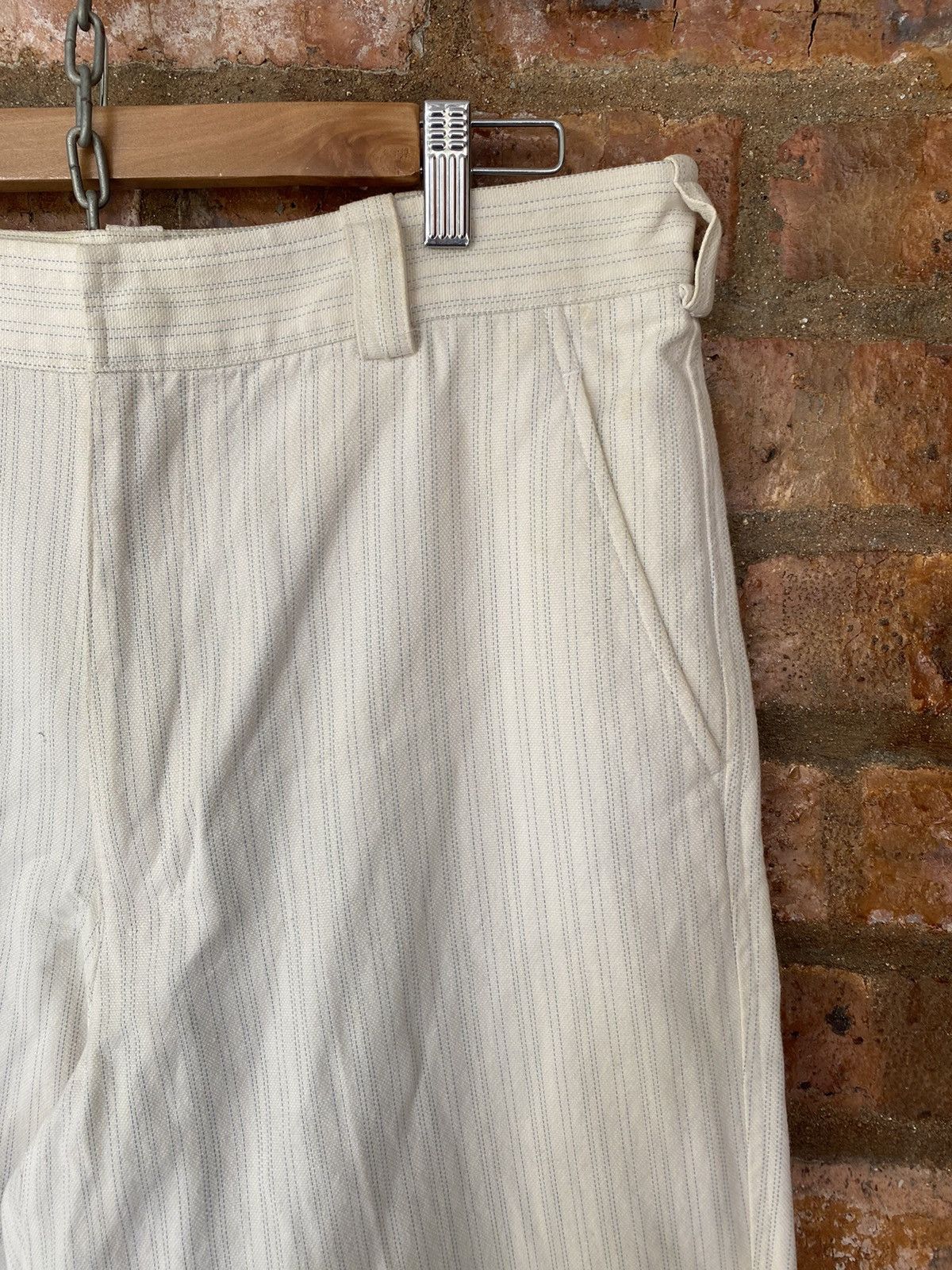 Comme des Garcons Homme Plus SS98 CDGH stitch stripe baggy pants Size US 33 - 5 Thumbnail