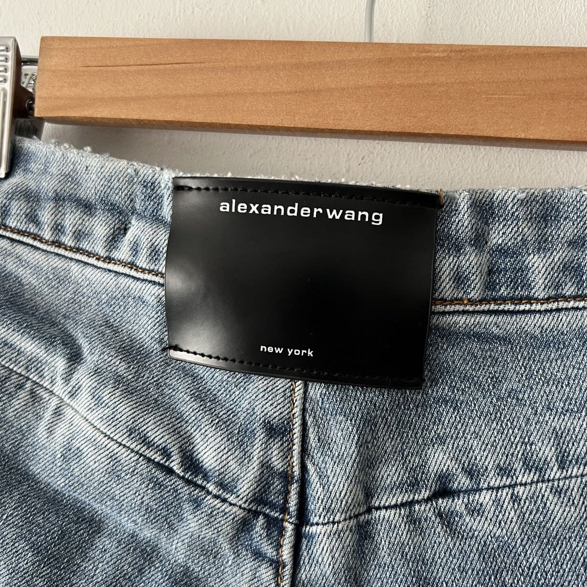 Alexander Wang Alexander Wang Blue Cotton Jeans Size 25" / US 0 / IT 36 - 6 Thumbnail