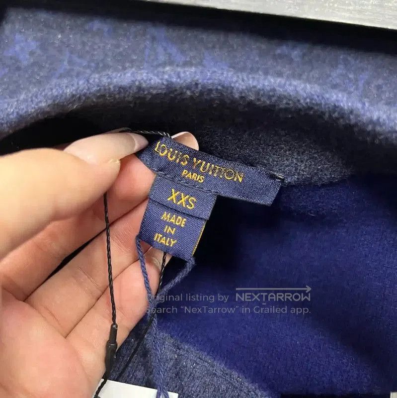 Louis Vuitton Louis Vuitton Navy Cotton Women's Skirt . Size 22" - 5 Thumbnail