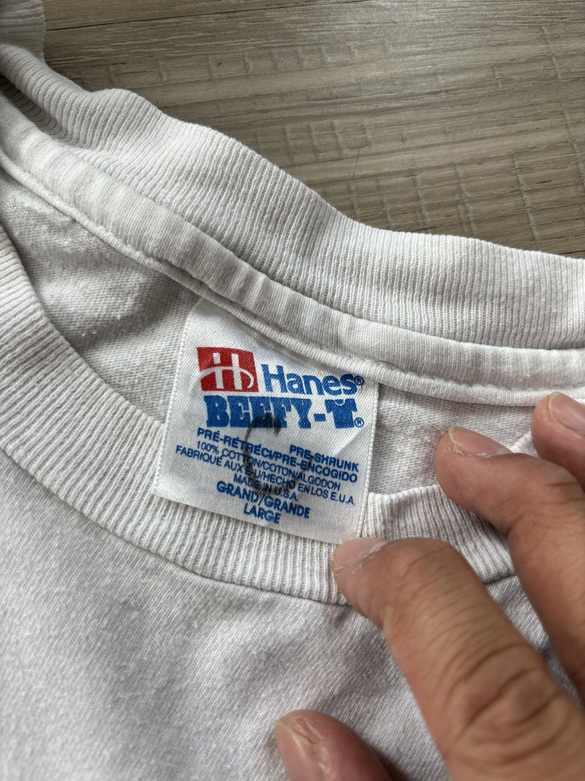 Vintage Vintage In-N-Out Burger Graphic White Tee Size Large Size US L / EU 52-54 / 3 - 6 Thumbnail