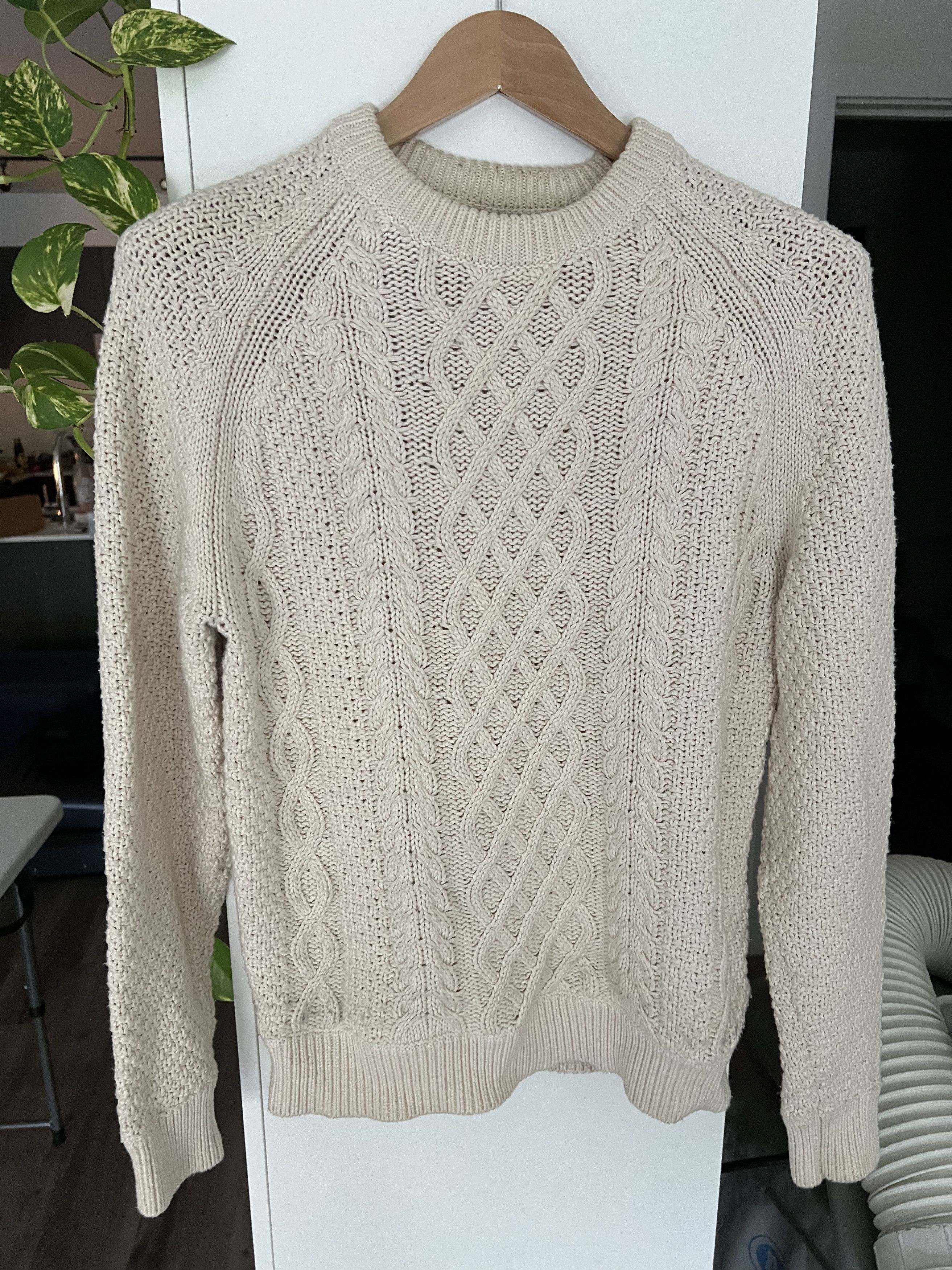 J.Crew Cotton Cable-knit Sweater Size US S / EU 44-46 / 1 - 1 Thumbnail