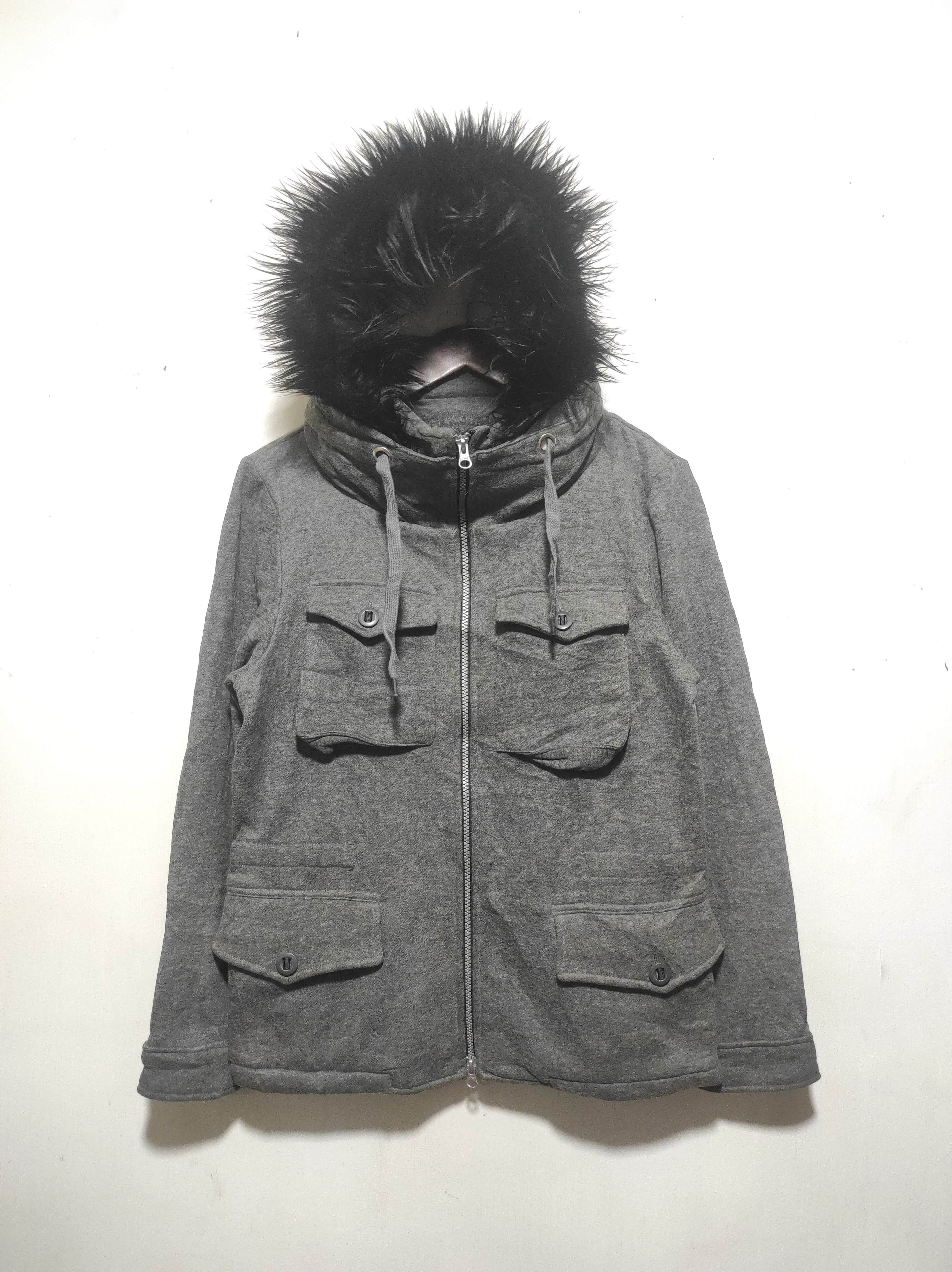 If Six Was Nine Beams Zip Fur Hoodie Parka Bono Goa LGB Style Size US S / EU 44-46 / 1 - 2 Thumbnail