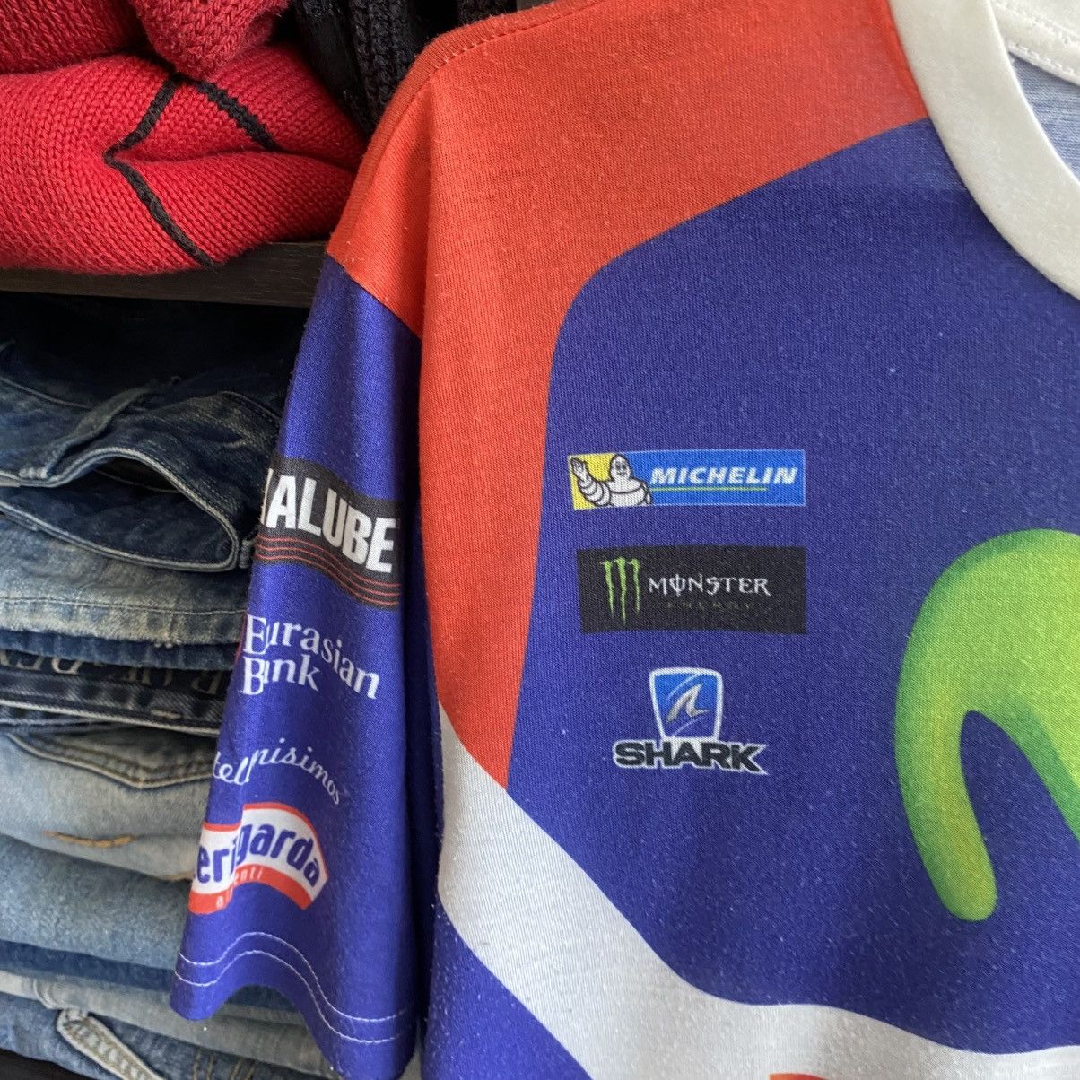 Yamaha Vintage Yamaha Overprinted 90’s Graphic Many Sponsors tee Size US S / EU 44-46 / 1 - 4 Thumbnail