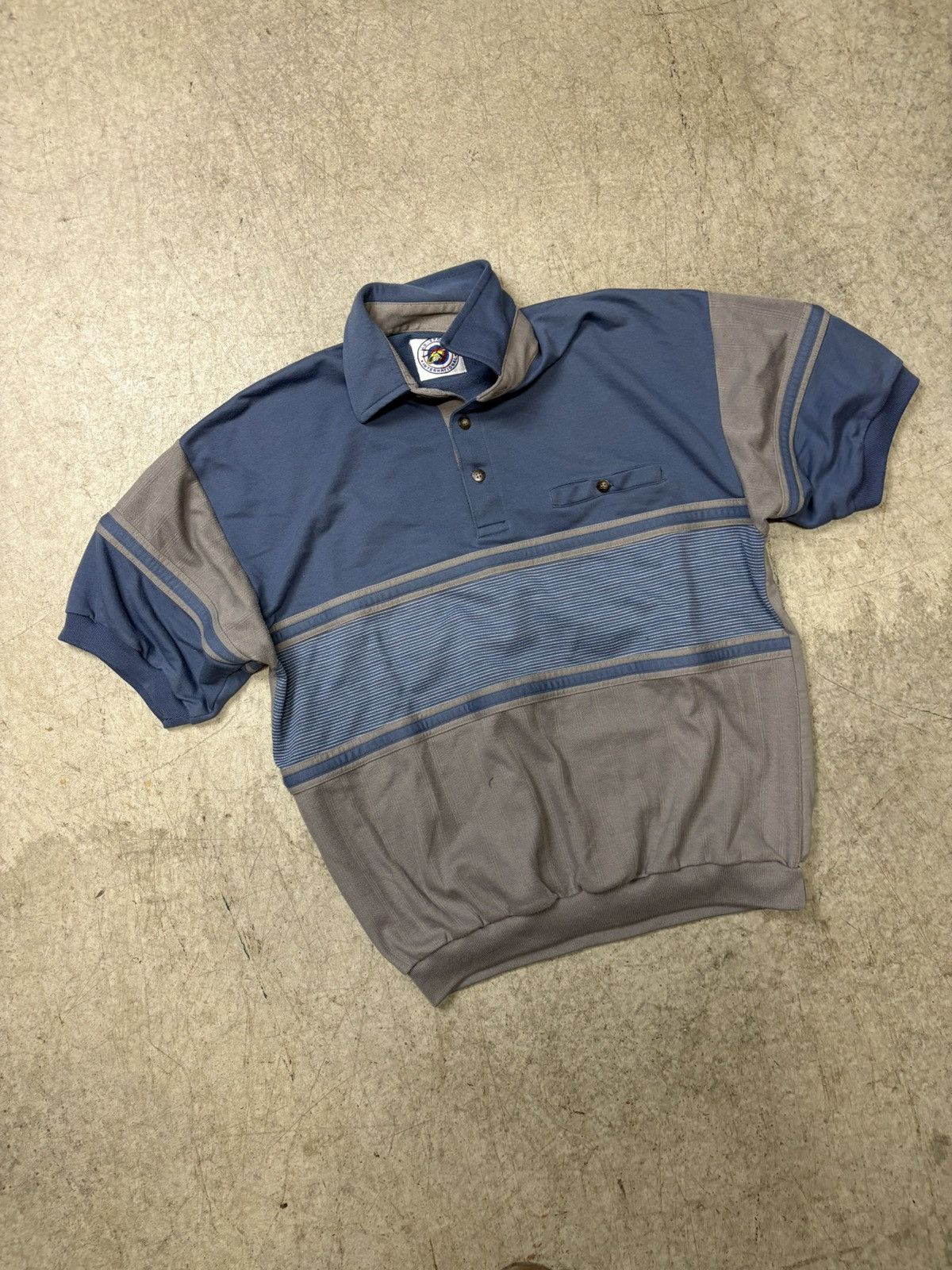 American Apparel Vintage 1980’s Golf Polo Shirt Size US L / EU 52-54 / 3 - 1 Thumbnail