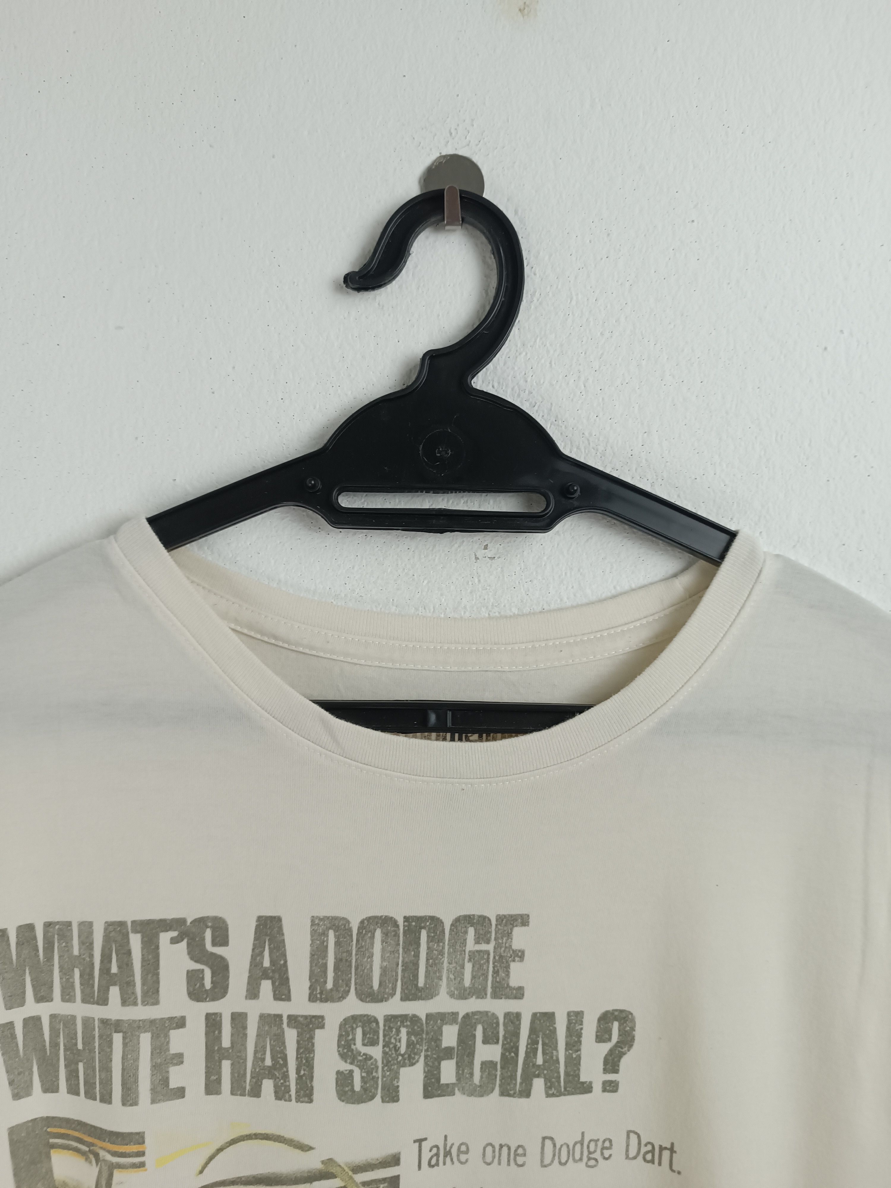 Vintage VINTAGE DODGE WHITE HAT 80'S CAR AUTO mustang jaguar hellcat Size US L / EU 52-54 / 3 - 9 Thumbnail
