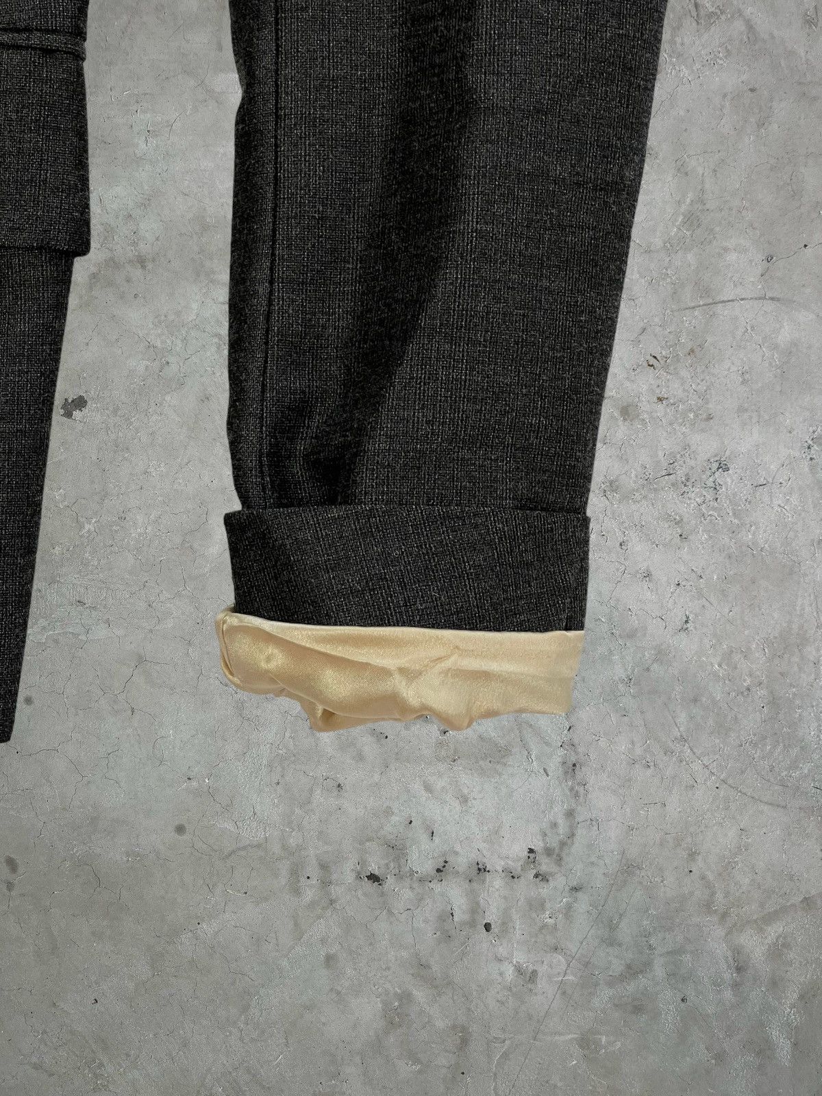 Jean Paul Gaultier Vintage Jean Paul Gaultier Runway Silk / Wool Blazer Size S / US 4 / IT 40 - 8 Thumbnail