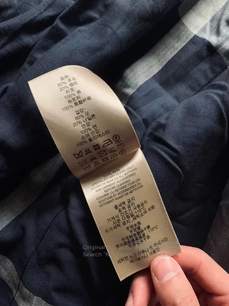Burberry Burberry Wool Double Breasted Coat Size M / US 6-8 / IT 42-44 - 6 Thumbnail