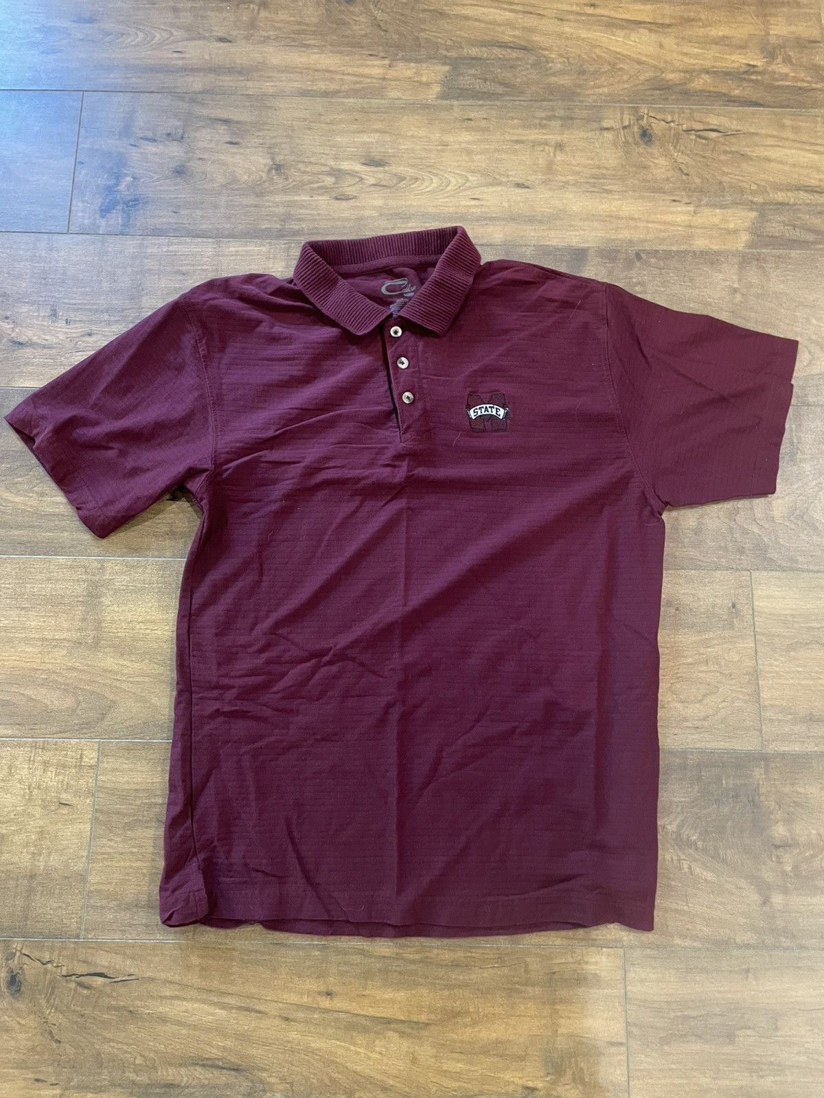 Salem Sportswear 90s Mississippi State Polo Size US L / EU 52-54 / 3 - 1 Thumbnail