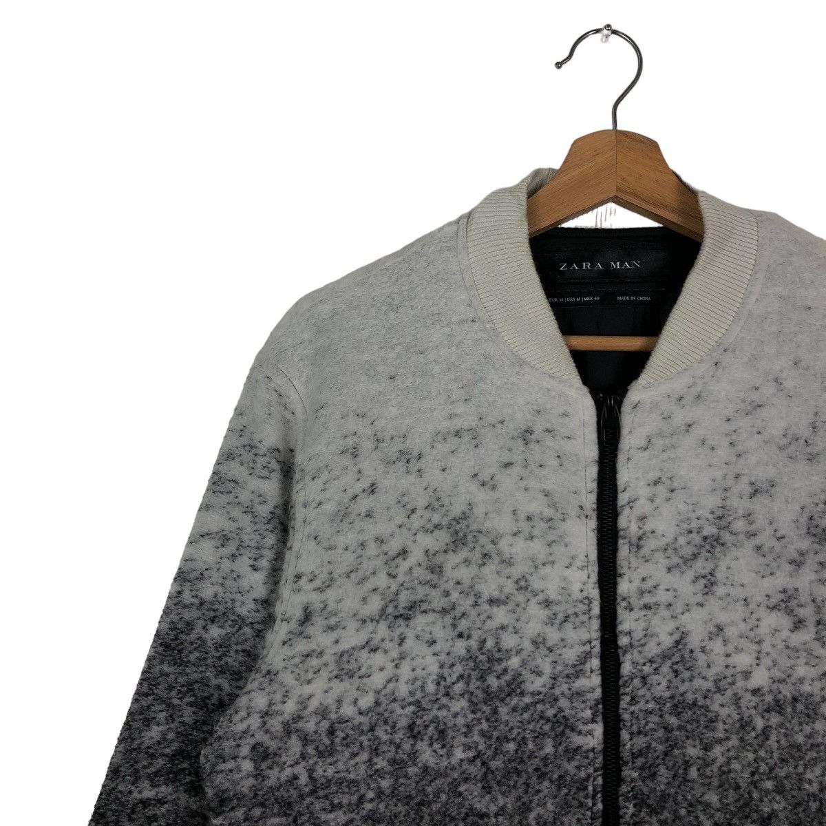Japanese Brand 🔥2 Tones Color Bomber Jacket Zara Man Designer Size US M / EU 48-50 / 2 - 7 Thumbnail