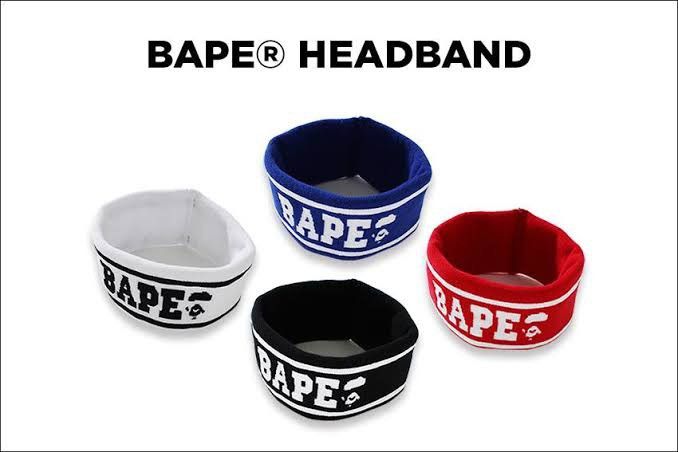 Bape A Bathing Ape "Bape Headband" Size ONE SIZE - 9 Thumbnail