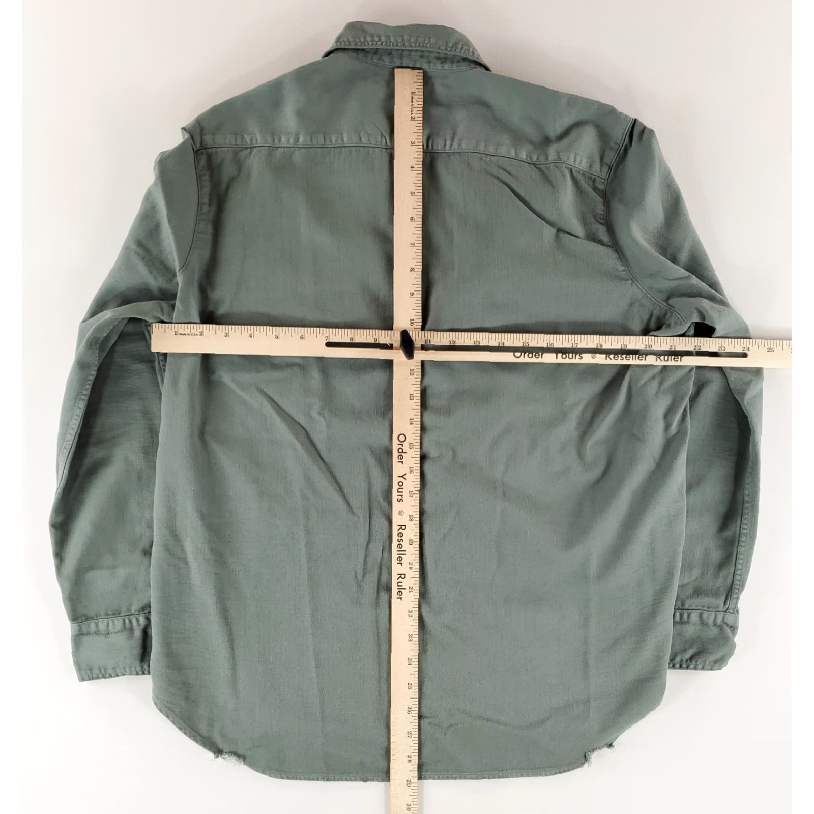 Frank & Eileen Frank & Eileen Green Distressed Long Sleeve Women's Button-Up L User: Frank & Eileen Green Distressed Long Sleeve Button-Up Women's L Size L / US 10 / IT 46 - 8 Thumbnail