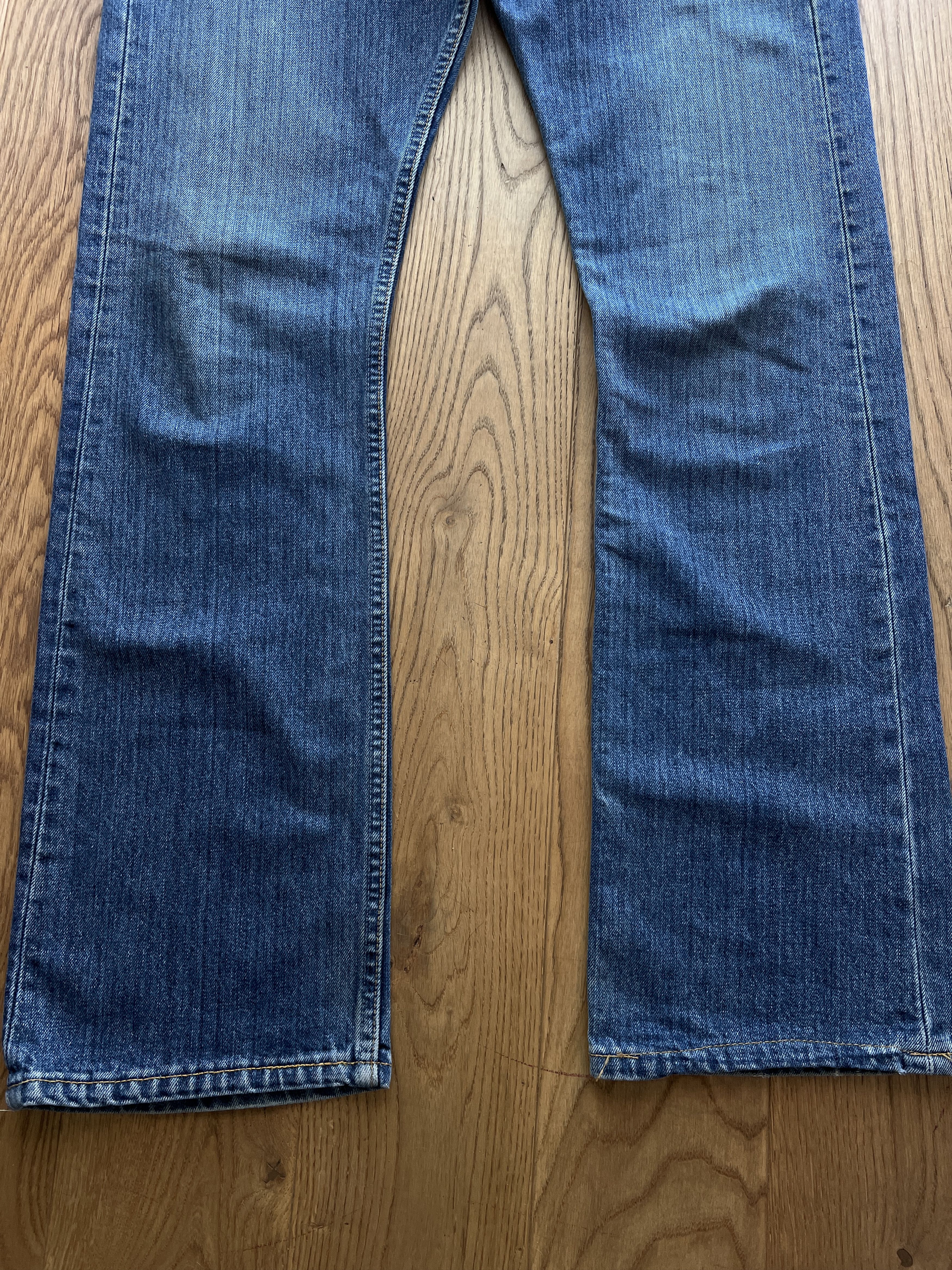 Levi's Vintage Clothing Levis 555 04 Flared boot cut vintage 2000s Retro denim jeans Size US 32 / EU 48 - 10 Thumbnail
