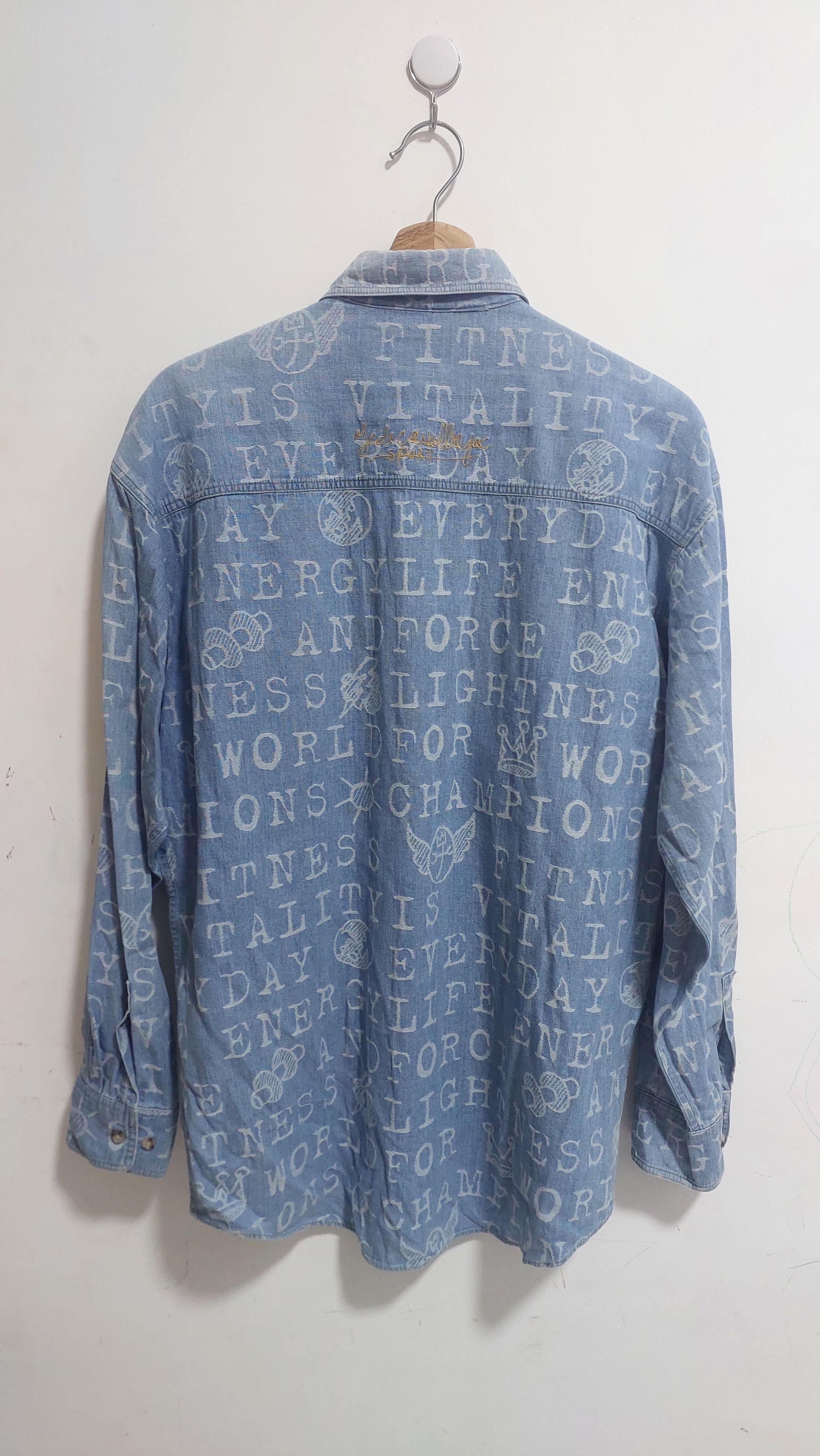 Jean Charles De Castelbajac Castelbajac Sport Full Print Shirt Size US M / EU 48-50 / 2 - 4 Thumbnail