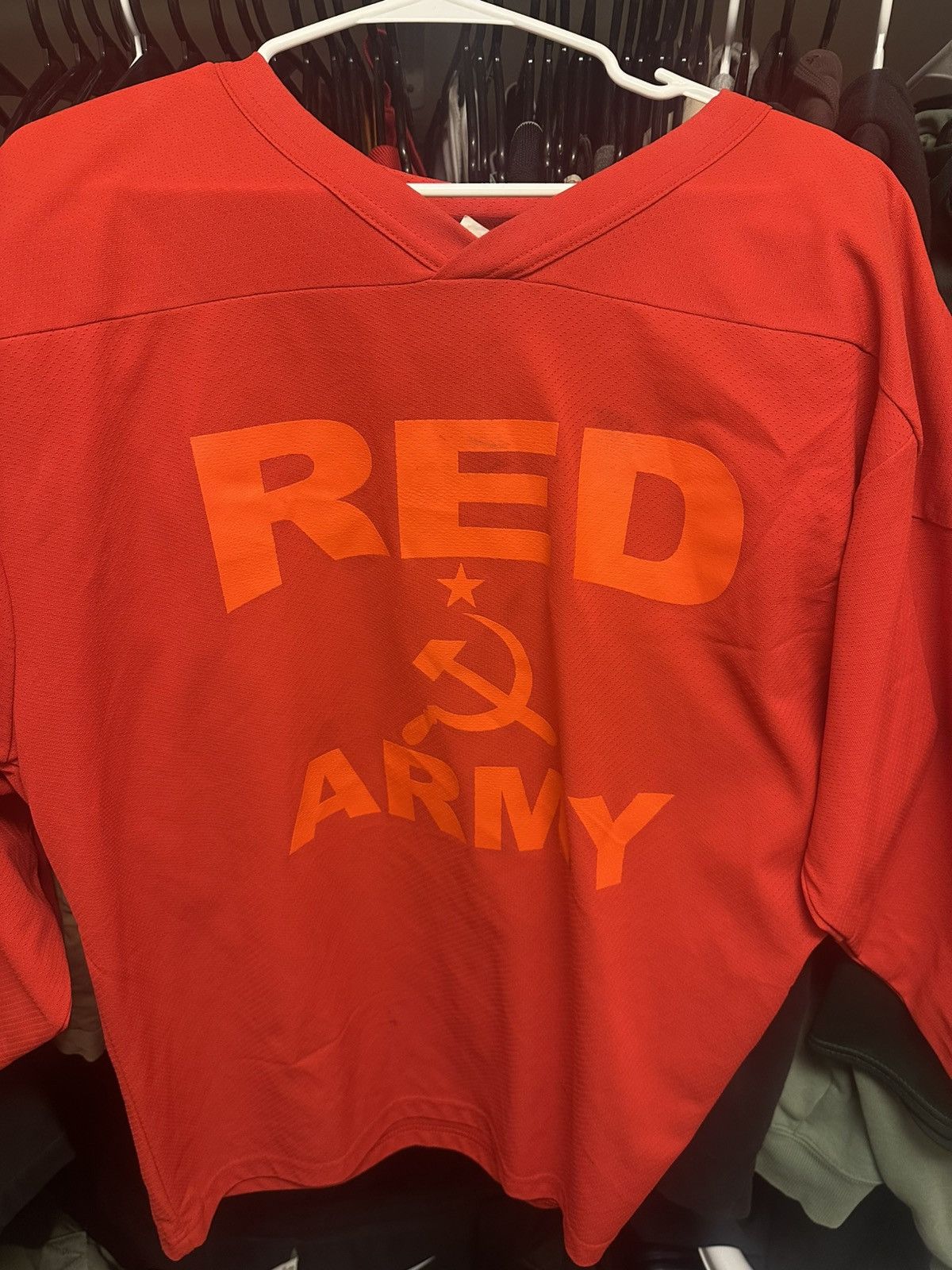 Vintage Vintage Red Army Jersey Size US M / EU 48-50 / 2 - 1 Thumbnail