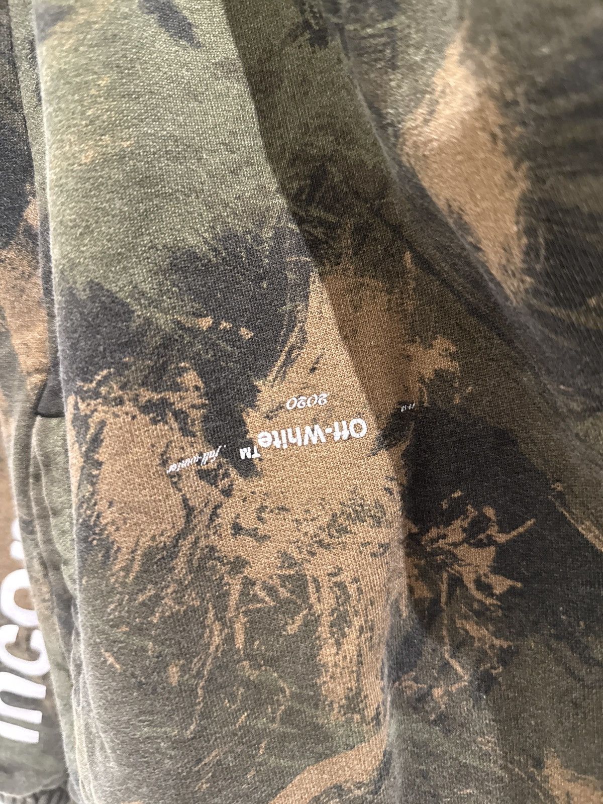 Off-White Camo Off White Sweatpants Size US 28 / EU 44 - 3 Thumbnail