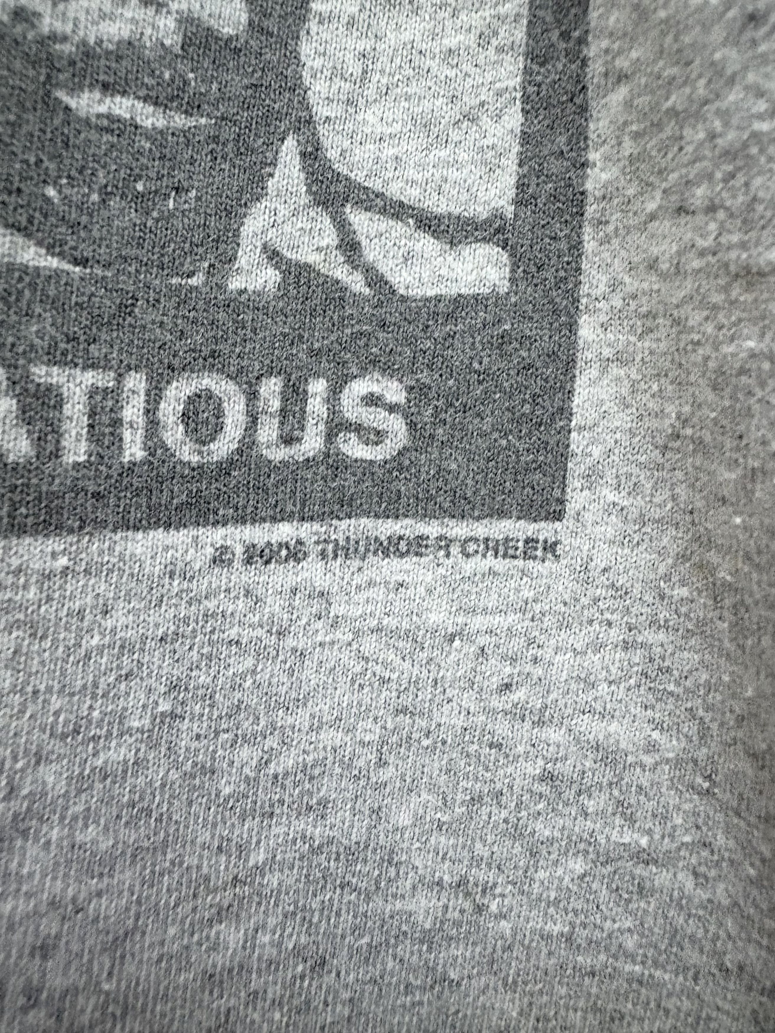 Vintage 2000's Emotion of Chuck Norris Ripoff Barbara Kruger T-Shirt Size US M / EU 48-50 / 2 - 4 Thumbnail