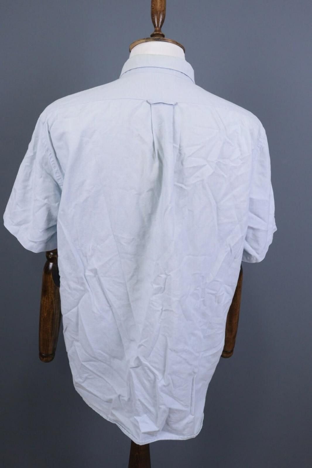 Lacoste Lacoste Blue Short Sleeve Button Down Casual Shirt Size 44 Size US M / EU 48-50 / 2 - 8 Thumbnail