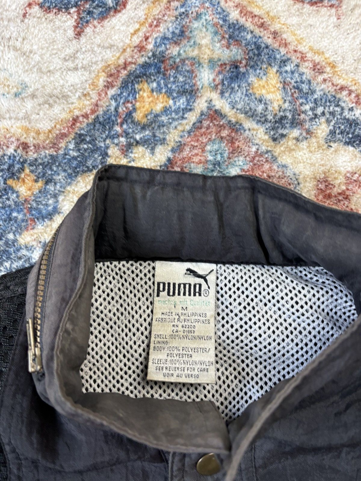Puma Vintage Puma Black Jacket Medium Size US M / EU 48-50 / 2 - 3 Thumbnail