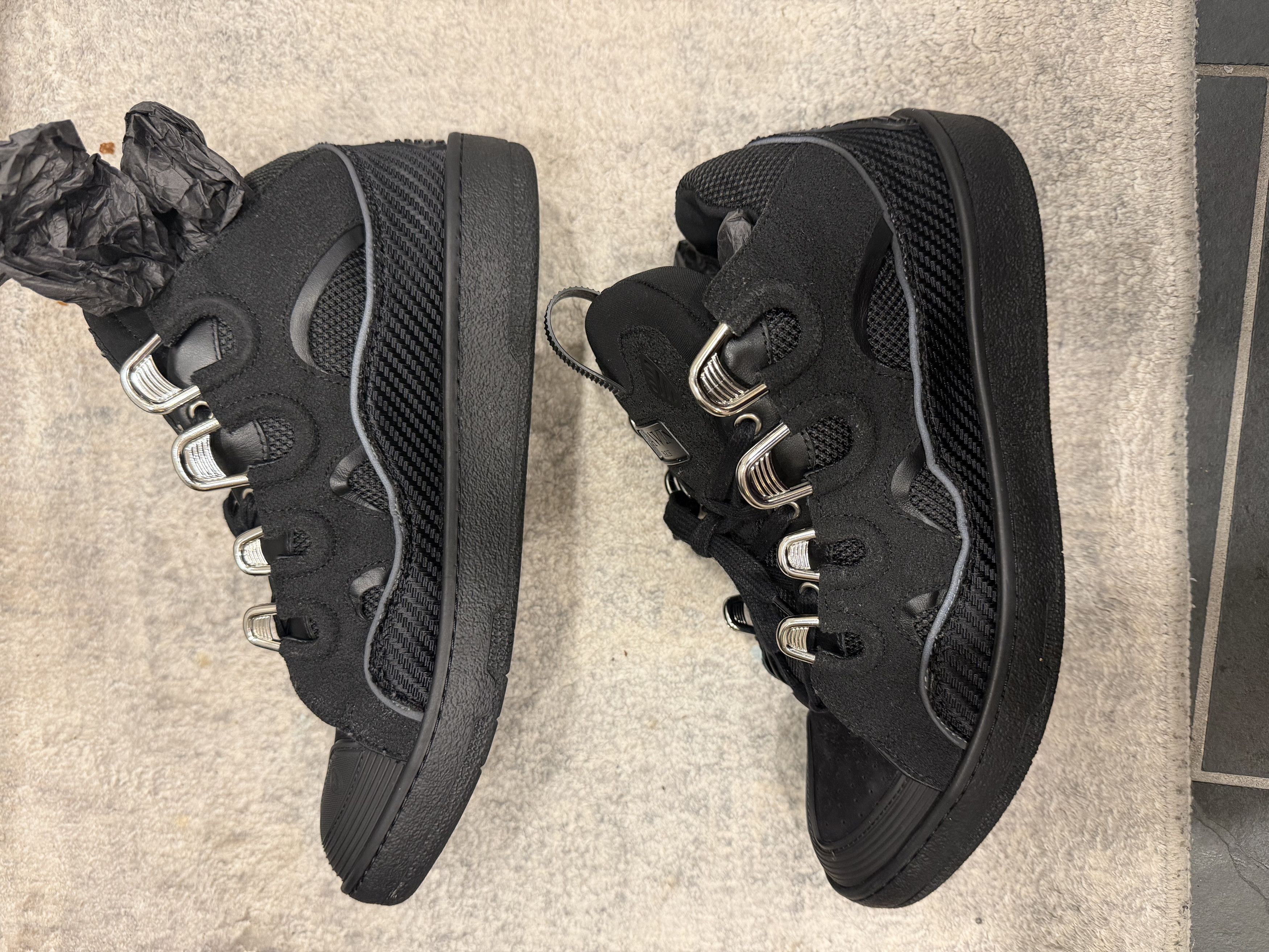 Lanvin Lanvin curb all black Size US 11 / EU 44 - 10 Thumbnail