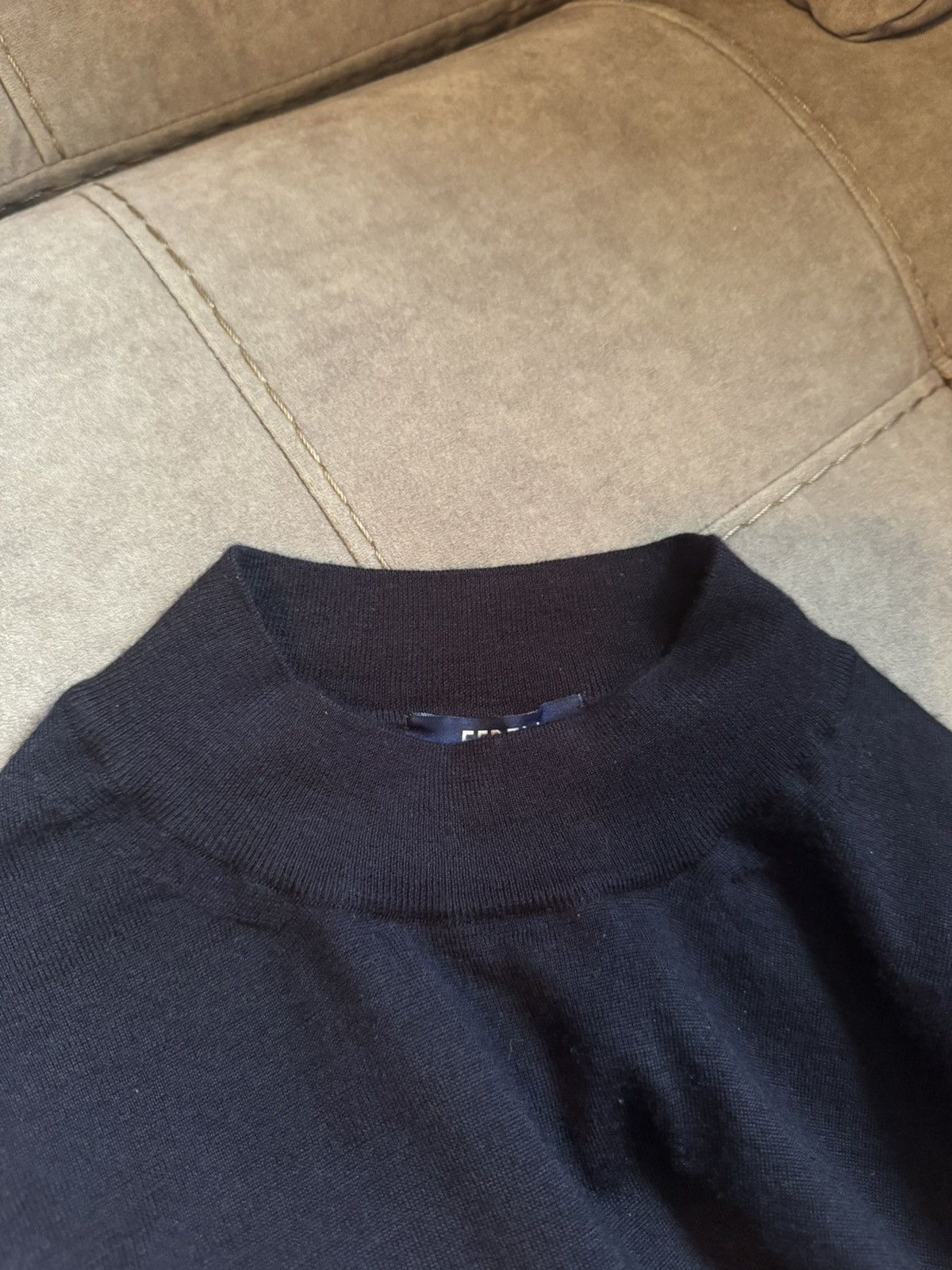 Fedeli FEDELI jumper 54 but FITS SMALLER CHECK PHOTOS FOR TAPE SIZE Size US L / EU 52-54 / 3 - 2 Thumbnail