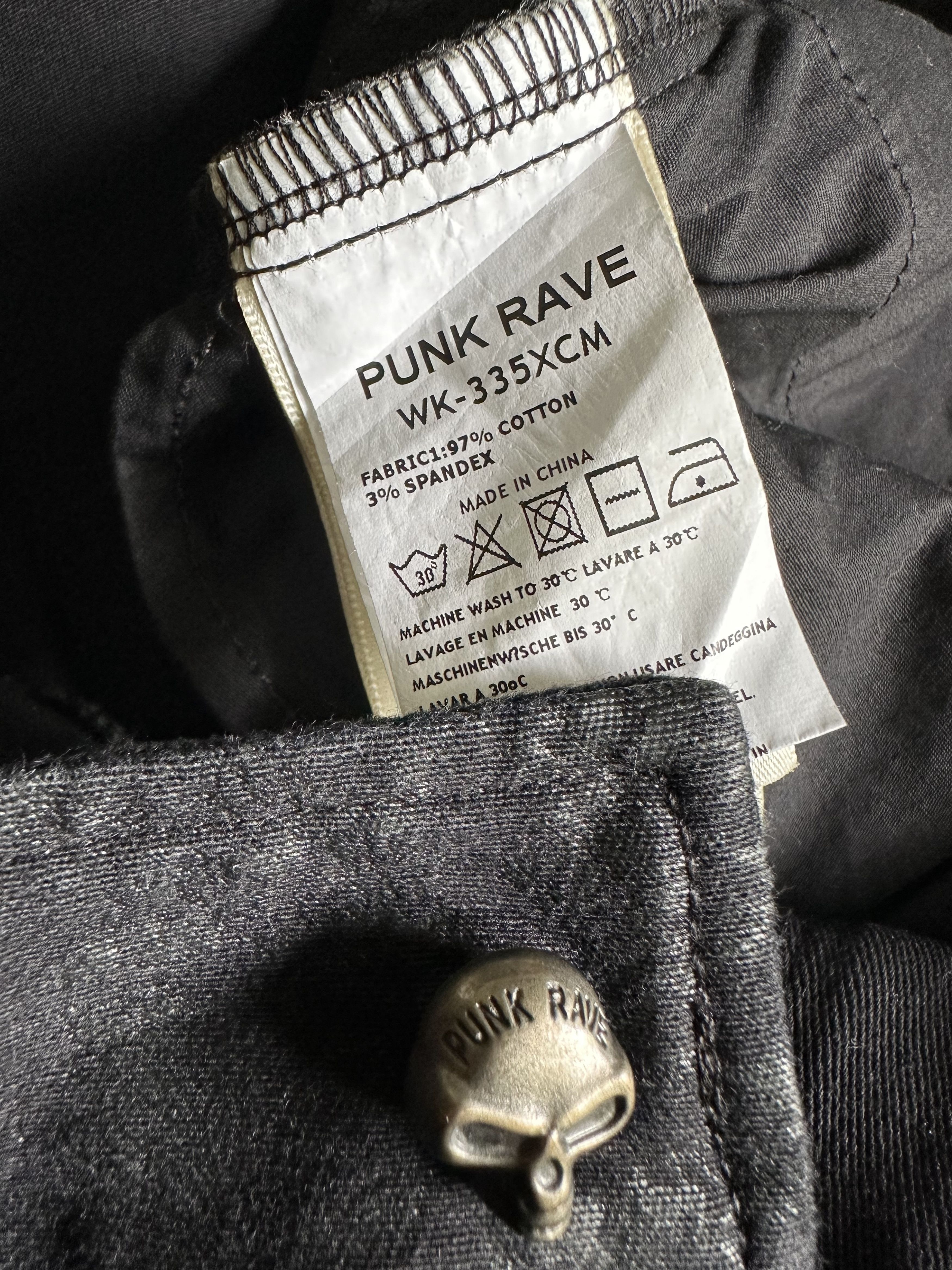 Japanese Brand Japanese Brand PUNKRAVE Skinny Elastic Cargo Pants Size US 32 / EU 48 - 21 Thumbnail