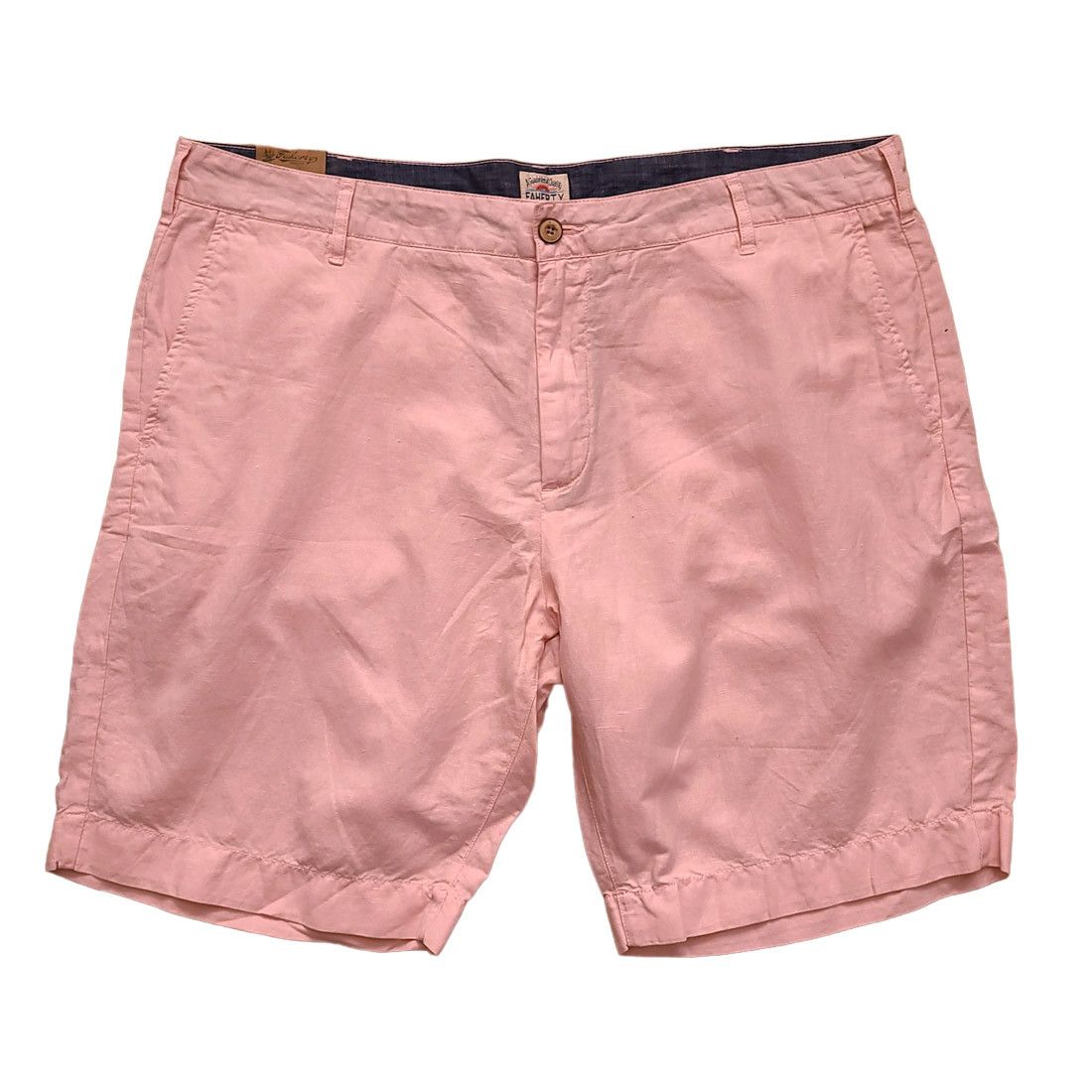 Faherty Faherty Malibu Linen Cotton Shorts Pink $98 Size US 38 / EU 54 - 1 Thumbnail