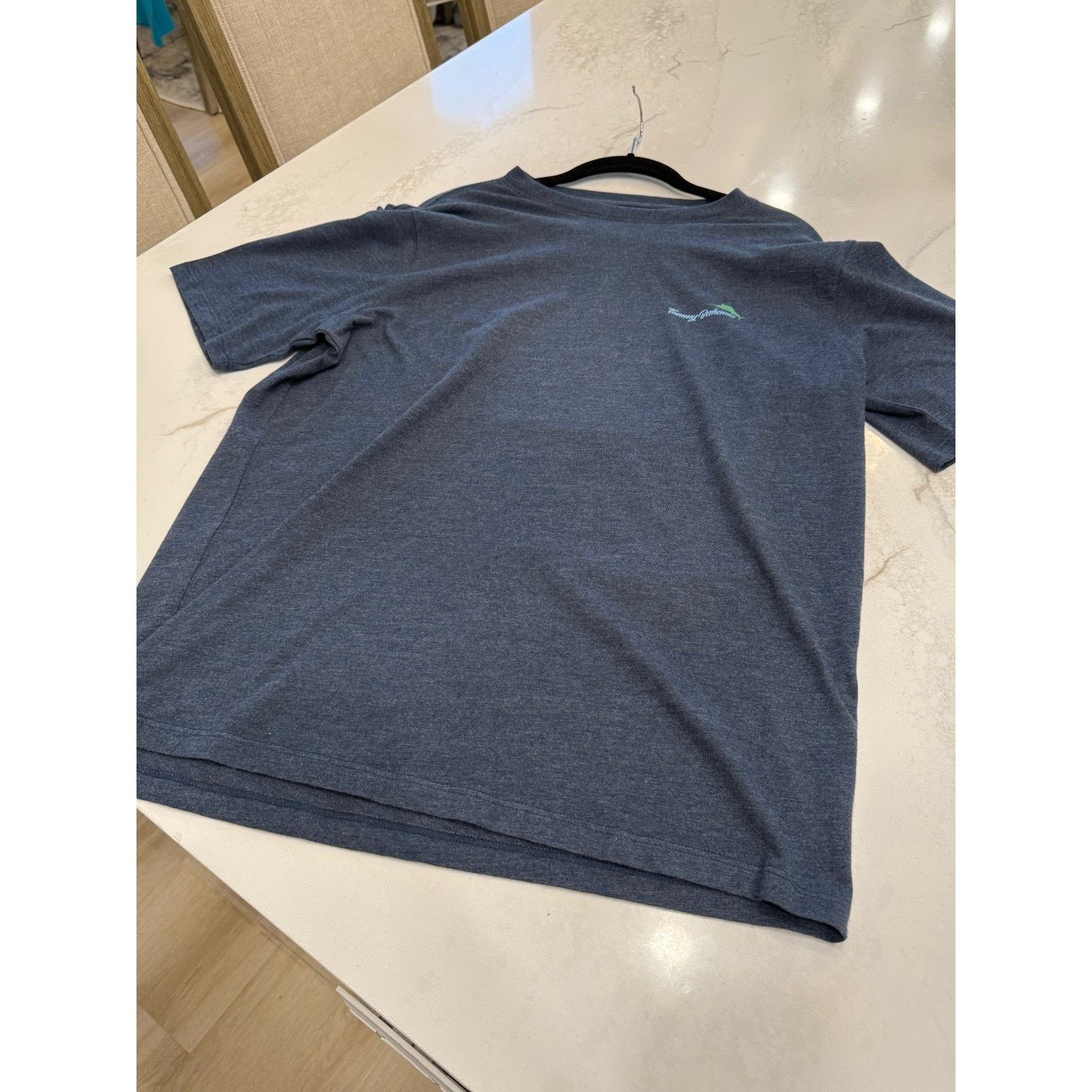 Tommy Bahama NEW TOMMY BAHAMA T-Shirt Rummin The Table Mens Medium Navy Size US M / EU 48-50 / 2 - 4 Thumbnail