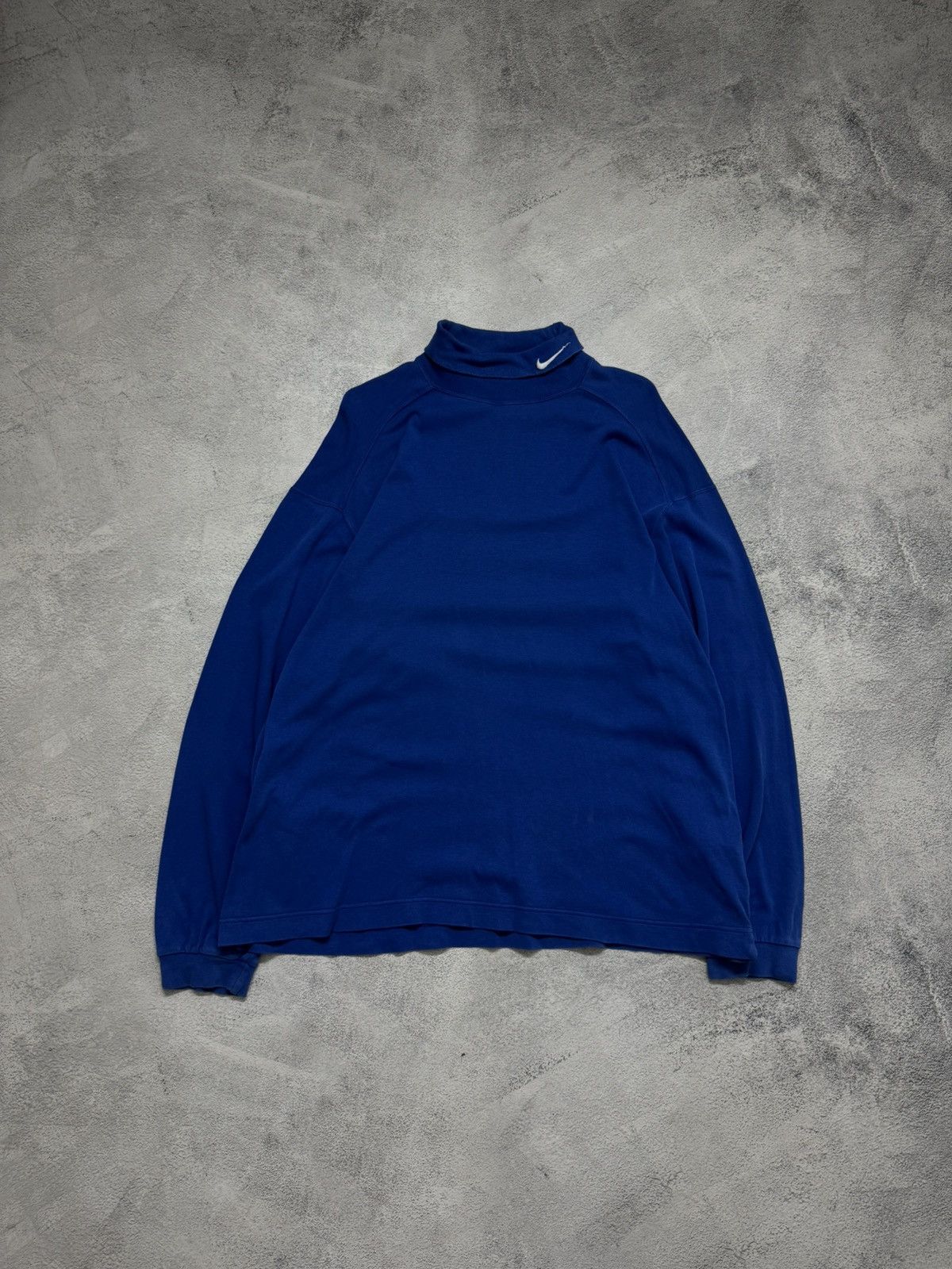 Nike Vintage Y2K Nike Long Sleeve Mini Swoosh 90’s Size US L / EU 52-54 / 3 - 3 Thumbnail