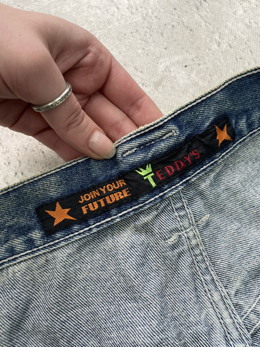 JNCO JNCO STYLE Y2K Vintage Wide Leg BAGGY Denim Jeans 90s USA Size US 33 - 7 Thumbnail