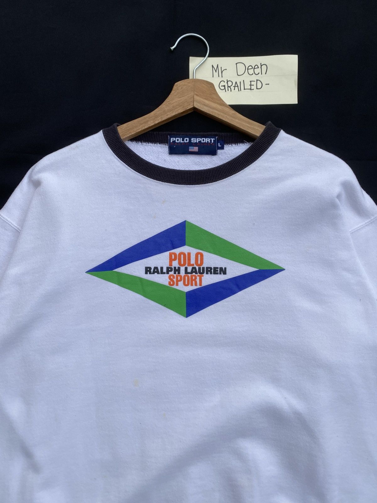 Polo Ralph Lauren Rare Vintage Polo Ralph Lauren Sport Sweater Size US L / EU 52-54 / 3 - 1 Thumbnail